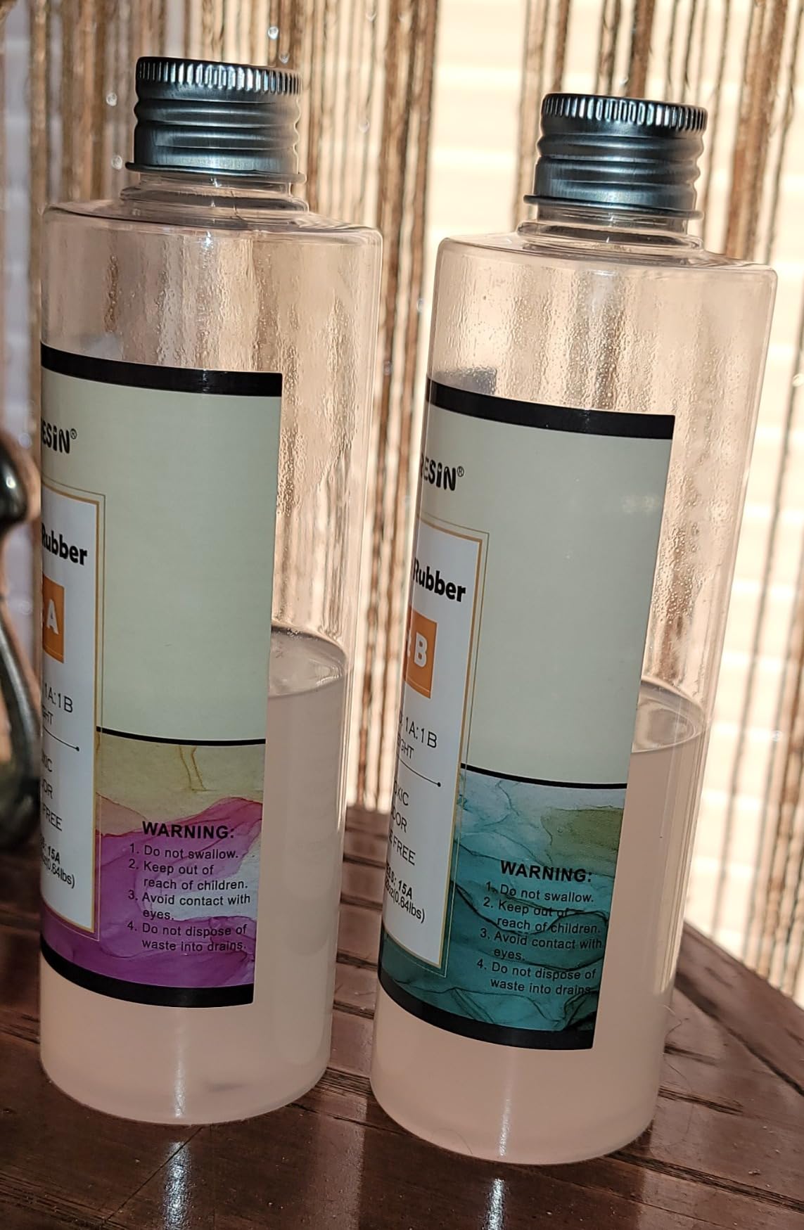 LET'S RESIN Silicone Mold Making Kit-Translucent Silicone Rubber Non-Toxic Liquid Mold Making Silicone-20.46oz Super Elastic Molding Silicone-Ideal for 3D Molds,Resin Molds,Silicone Molds-4H Fast Cure customer photo 2