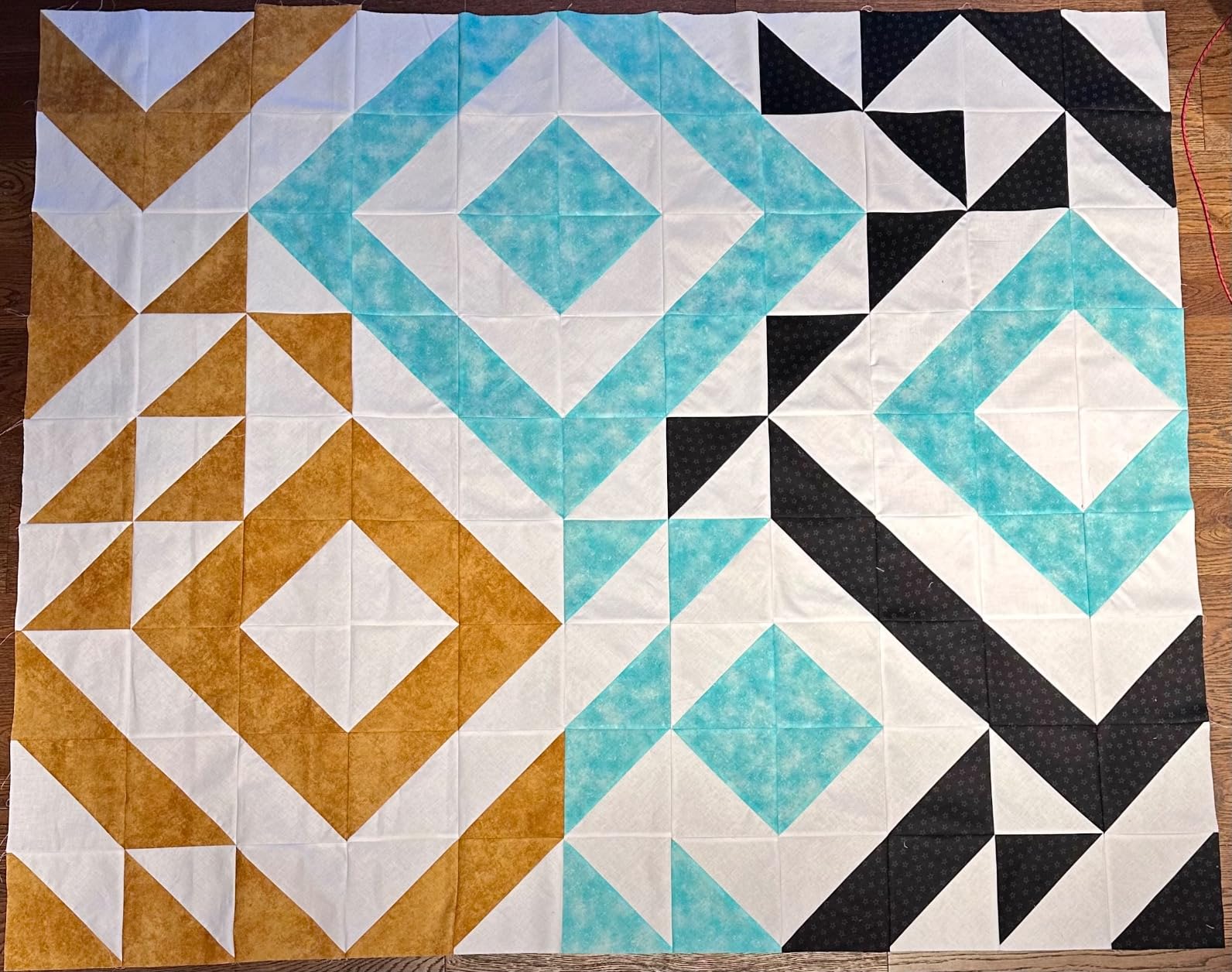 Creative Grids Stripology Squared Slotted Quilting Ruler - CGRGE2 - Made in USA, 14-1/2in x 17-3/4in, Non-Slip Grip Acrylic Fabric Strip Cutting, Sewing, Crafting, Patchwork Ruler & Template customer photo 1