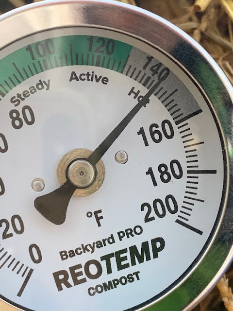 REOTEMP Backyard Pro Compost Thermometer, with PDF Composting Guide (0-200 Fahrenheit) (24 Inch Stem) customer photo 1
