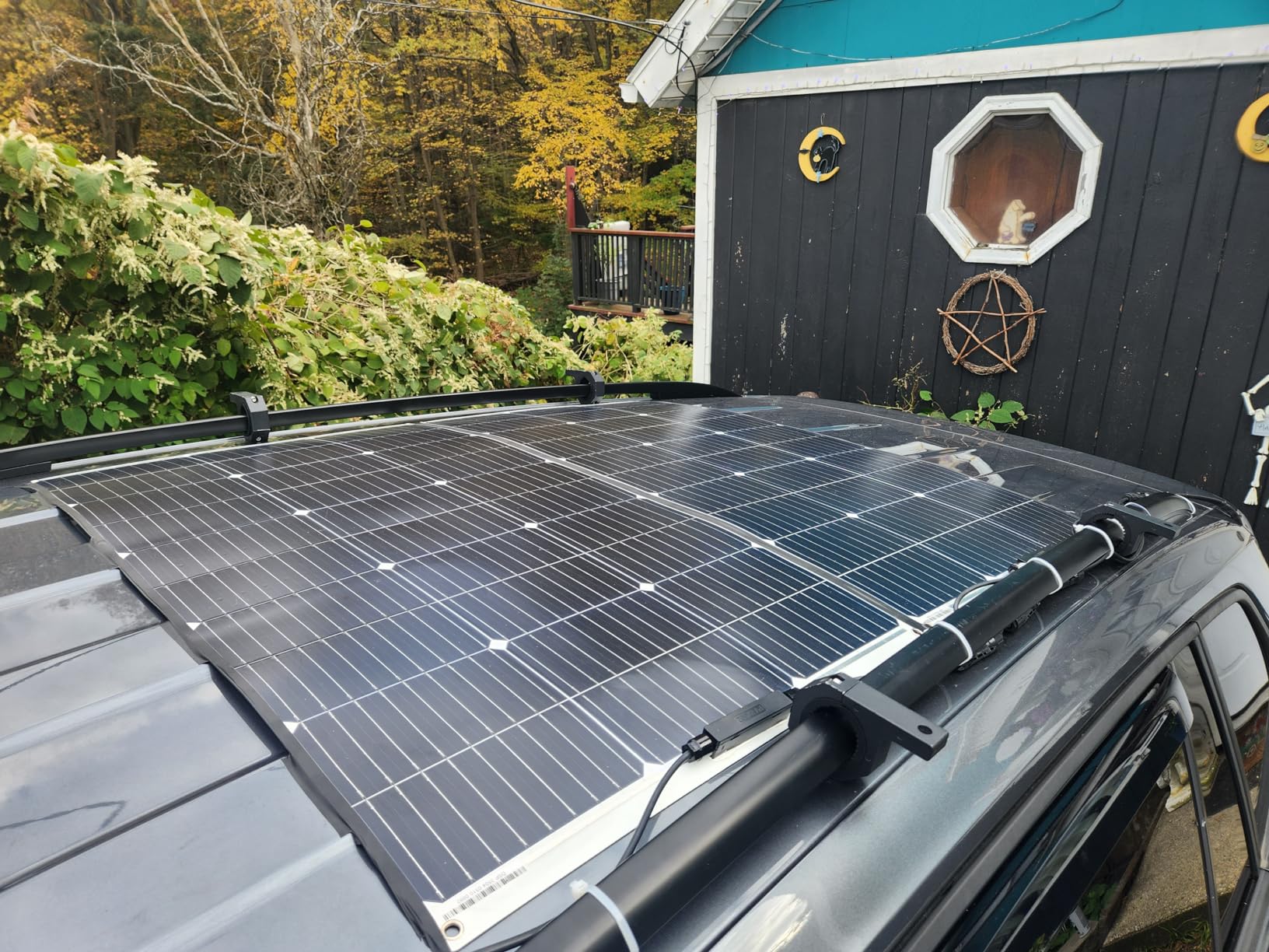 DOKIO 200W (2x100W) Flexible Solar Panels 18V Monocrystalline for 12V Battery Charging, Semi-Flexible ETFE with MC4, Series/Parallel for RV Boat Camper Van Trailer Off-Grid Use customer photo 2