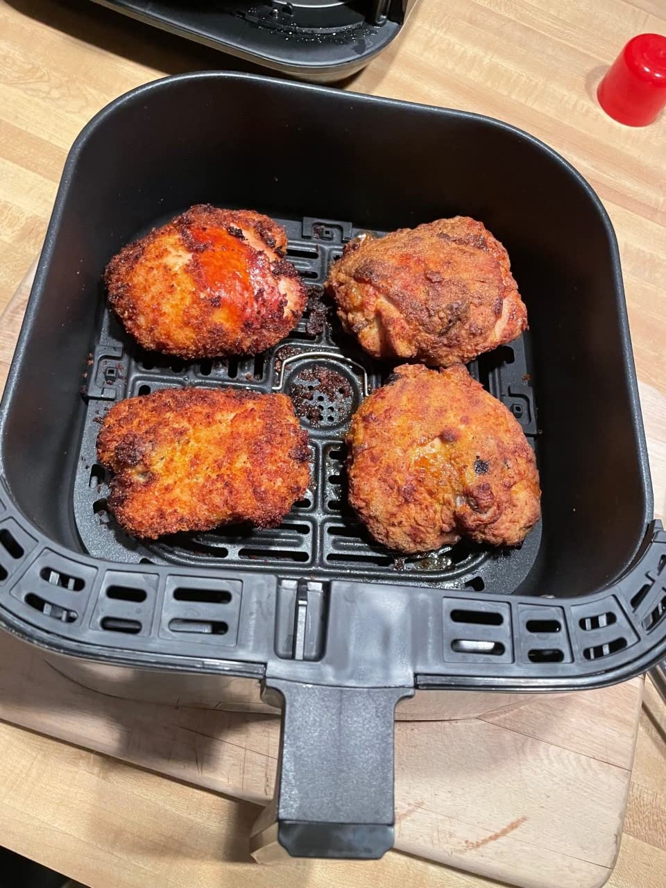 Instant Pot Vortex Plus 10QT Air Fryer, 7-in-1 Functions with EvenCrisp Technology that Crisps, Broils, Bakes, Roasts, Dehydrates, Reheats & Rotisseries, Includes over 100 In-App Recipes, Stainless Steel customer photo 2