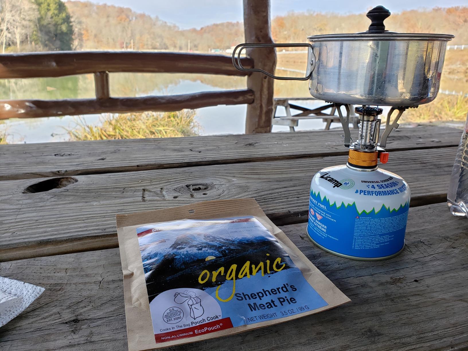 Etekcity Ultralight Portable Outdoor Backpacking Camping Stove with Piezo Ignition (Orange, 1 Pack) customer photo 2