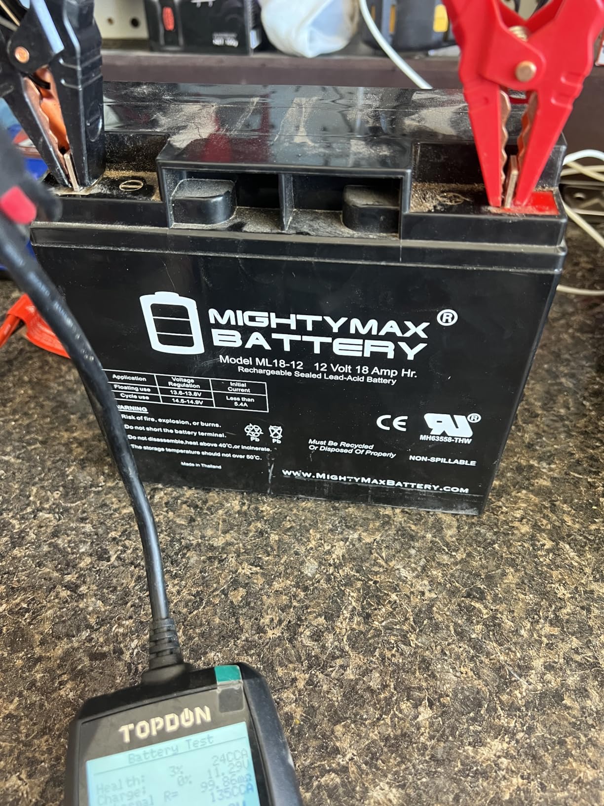 NOCO GENIUS10: 10A 6V/12V Smart Battery Charger - Automatic Maintainer, Trickle Charger & Desulfator with Overcharge Protection & Temperature Compensation - for Lead-Acid & Lithium Batteries customer photo 1