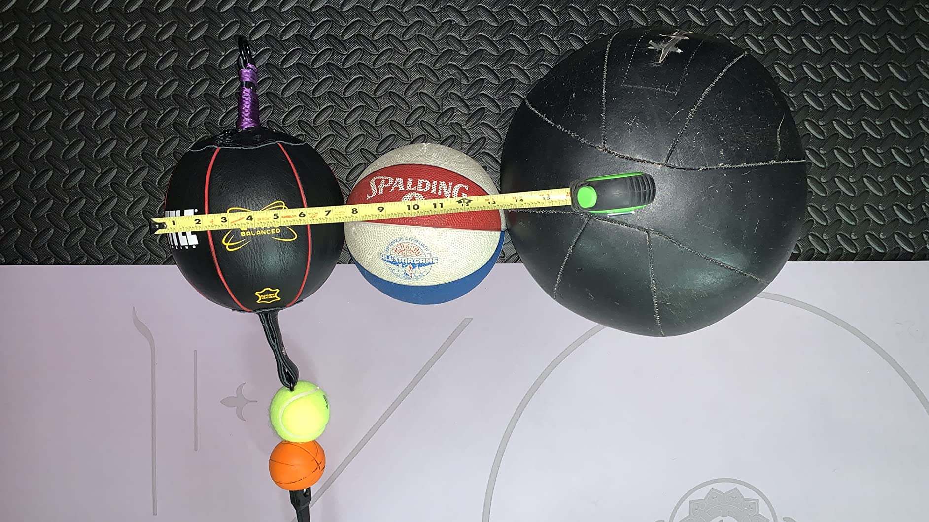 Title Gyro Balanced Double End Bag - Double End Bag, Speed Bags for Boxing, Punching Bag, Double End Punching Bags, Punching Bag for Adults, Boxing Bag, Boxing Equipment, Reaction Bag, Reflex Bag customer photo 1