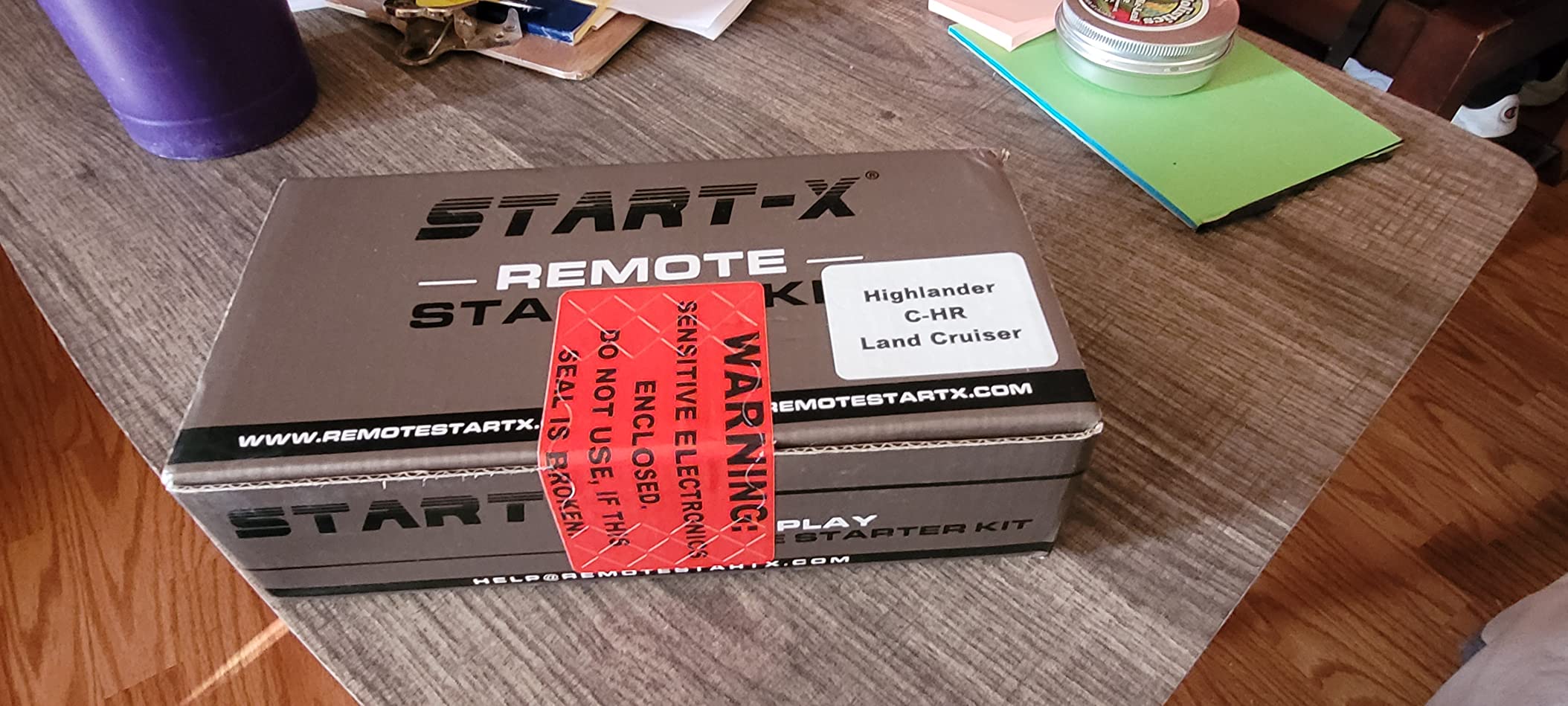 Start-X Remote Starter Kit for Non-Hybrid Highlander (2014-2019), C-HR (2018-2019), Land Cruiser (2016-2018) Vehicles with Push-to-Start Ignition Only | Plug & Play Install | Use Your OEM Key Fob customer photo 1