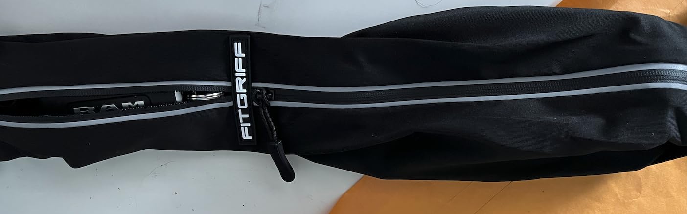 Fitgriff® Running Belt for Men & Women - Secure Jogging Pouch for Phone, Keys & Essentials - For All Cell Phones customer photo 2