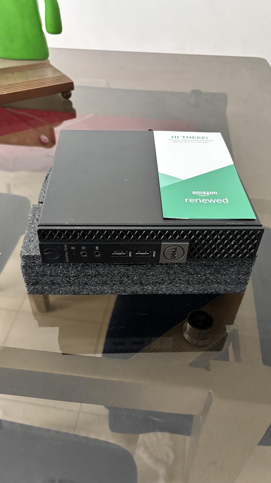 Dell Optiplex 7040 Micro Form Factor Desktop, Intel Quad Core i5 6500T 2.5Ghz, 16GB DDR4, 256GB NVMe SSD, Wi-Fi, HDMI, Windows 11 Pro (Renewed) customer photo 1