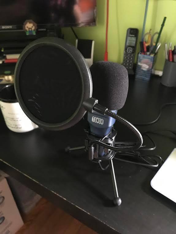TONOR TC-777 Podcast Microphone, USB Computer Microphone, Cardioid Condenser PC Mic with Tripod Stand and Pop Filter for Podcasting, Streaming, Vocal Recording, Compatible with PC & Laptop, PS4/5 customer photo 2