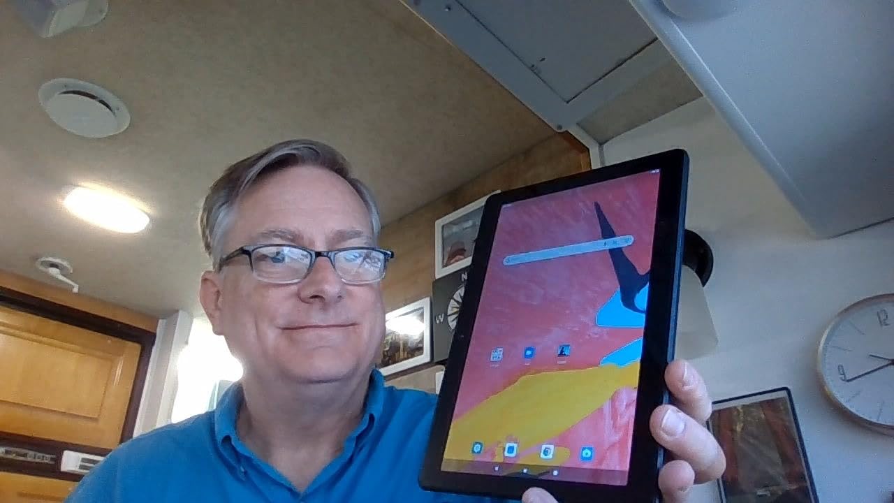 PRITOM Tablet 10 inch, 64GB, Tablet Android, HD IPS Screen, Dual Camera, WiFi, Bluetooth, Tablets with 6000mAh Battery, Touch10 Tab GMS Certified customer photo 1