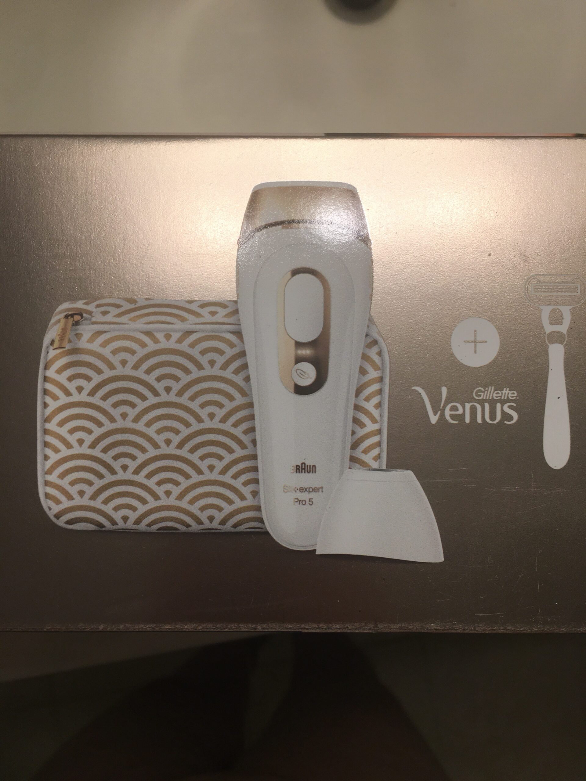 Braun IPL, Silk·Expert Pro 5, IPL Hair Removal for Women and Men, Permanent Laser Hair Reduction At-Home, 2 Heads, Pouch, IPL5137 customer photo 1
