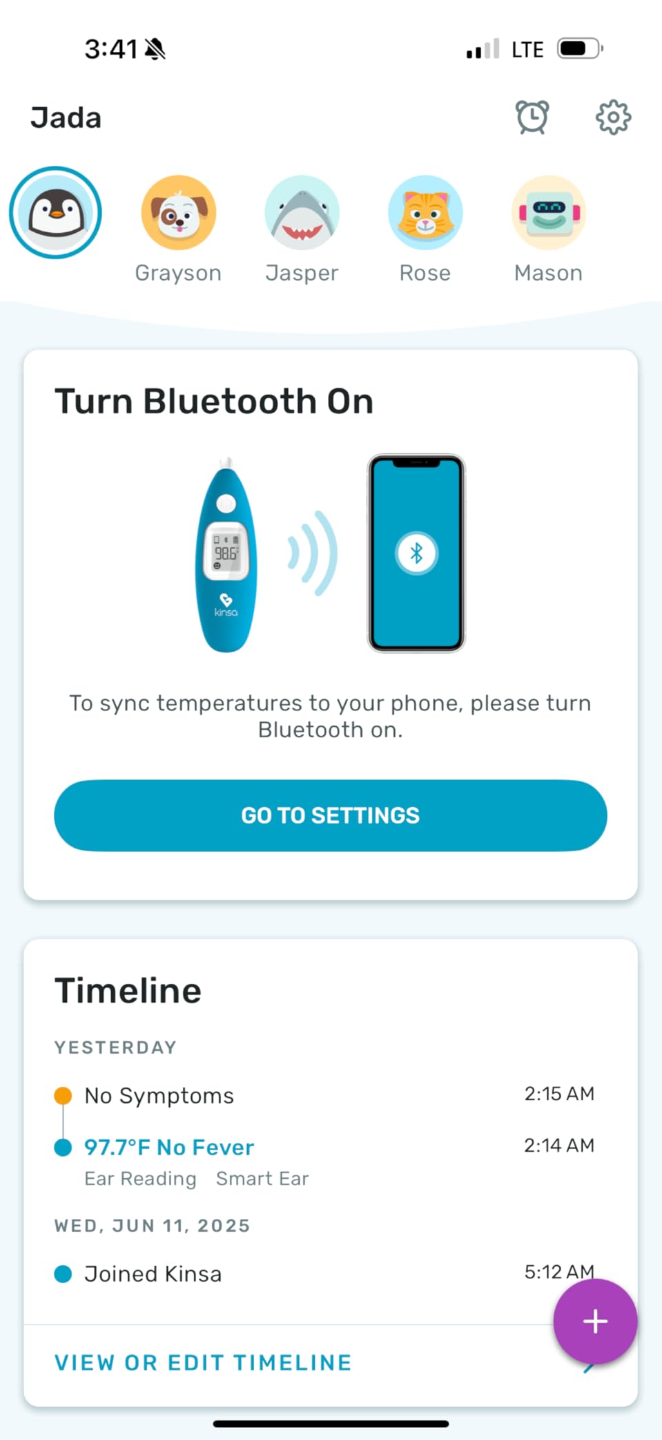 Kinsa Smart Ear Thermometer for Fever - Medical Infrared Termometro - FDA Cleared for Body Temperature Readings for All Ages - Connects to a Smartphone App to Track Symptoms and Get Illness Guidance customer photo 1
