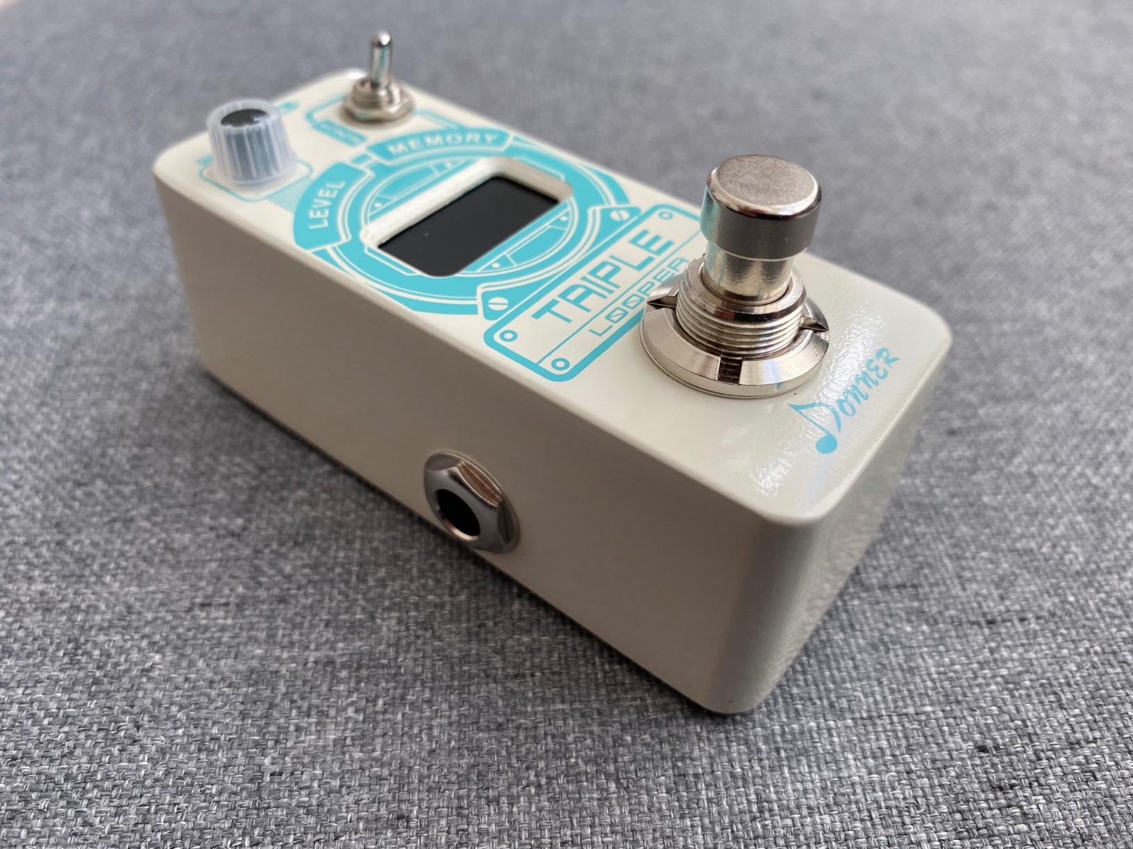 Donner Triple Looper Guitar Pedal, 90 mins Looping Time Loop Pedal with Screen, 3 Loops Looper Pedal with Unlimited Overdubs Undo/Redo customer photo 2