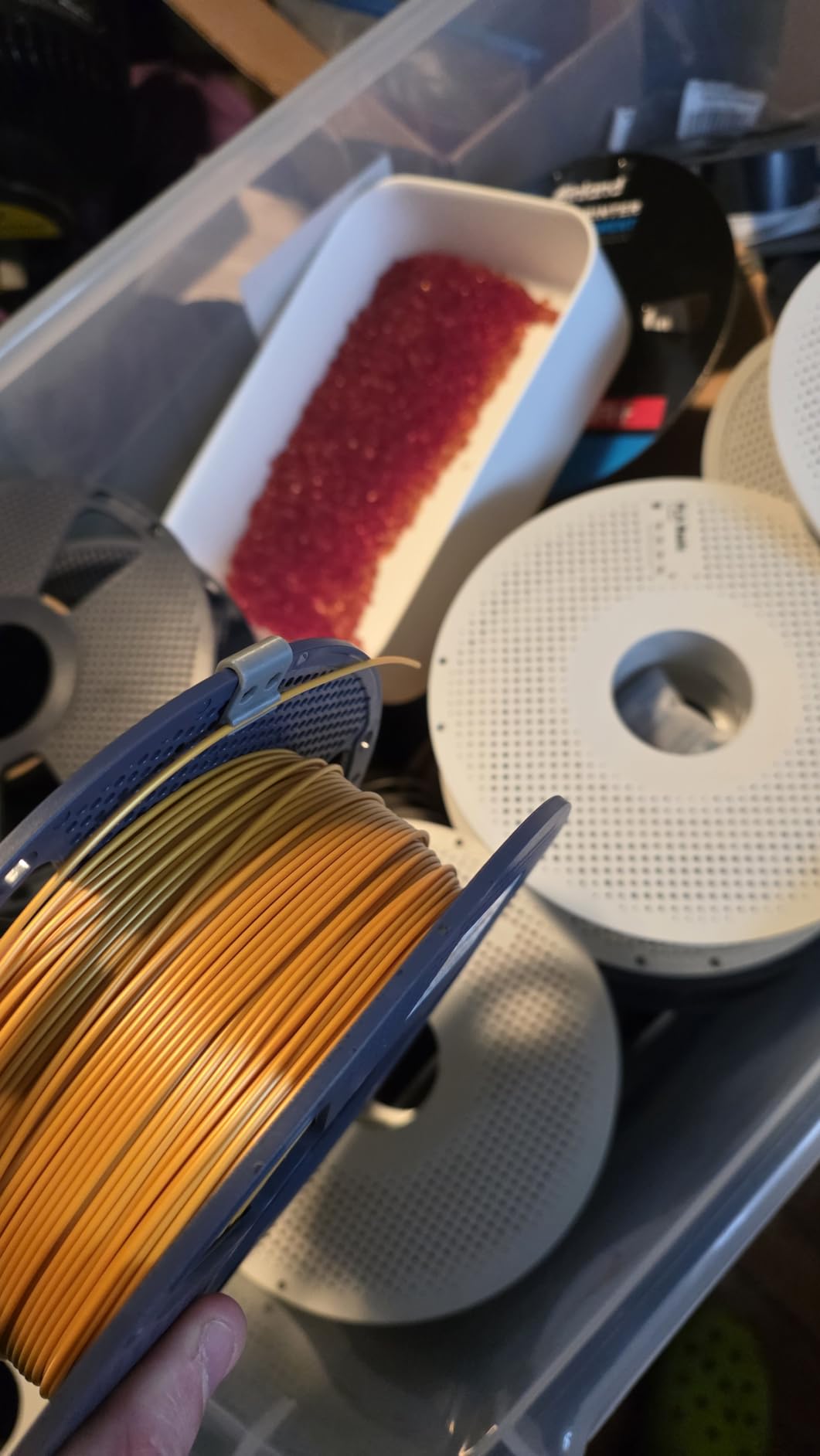 SUNLU PLA 3D Printer Filament PLA Filament 1.75mm, Neatly Wound 3D Printing Filament 1.75mm, Dimensional Accuracy +/- 0.02 mm, Fit Most FDM 3D Printers, 1kg Spool (2.2lbs), Black customer photo 1