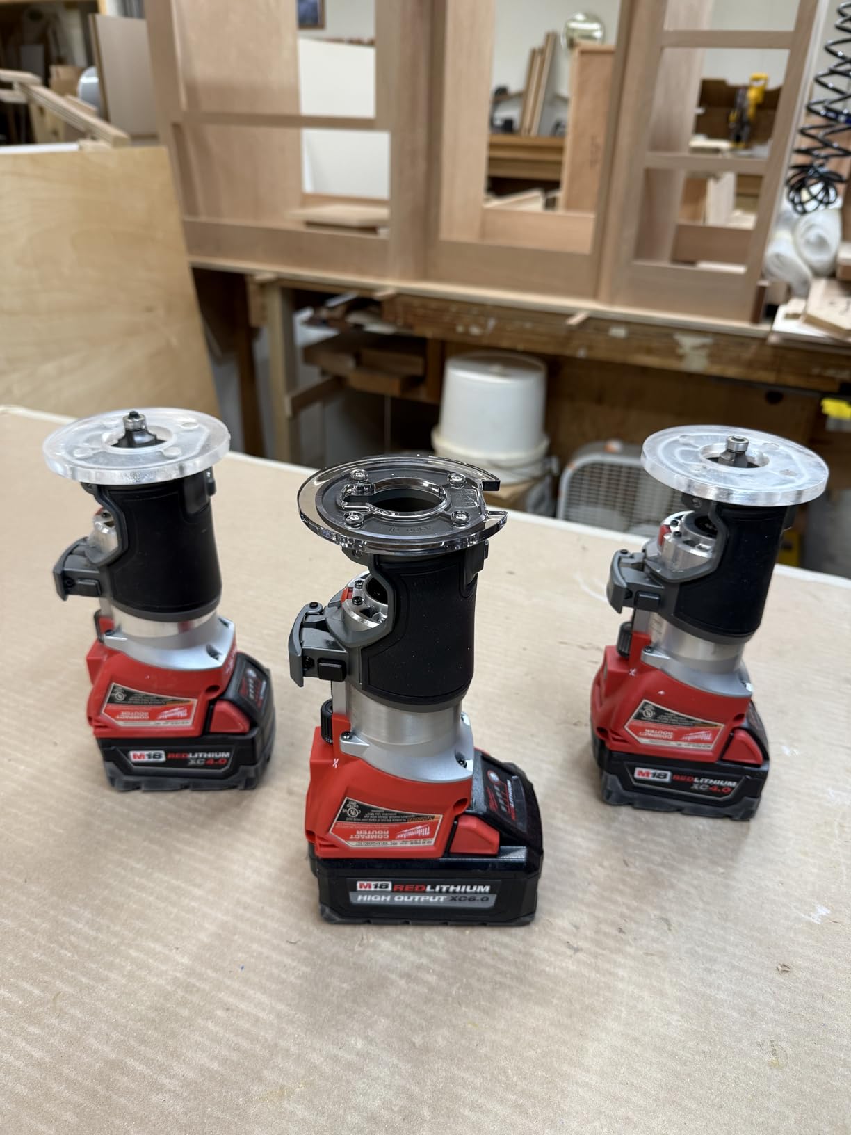 Milwaukee's Cordless Compact Router,18.0 Voltage customer photo 2