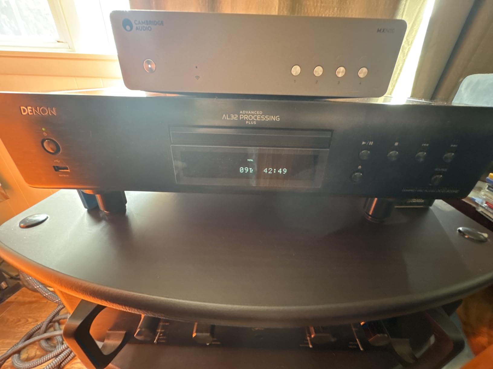 Denon DCD-600NE Compact CD Player | CD Players for Home Stereo System | Vibration-Resistant Design | 2 Channels | Pure Direct Mode | Black customer photo 1