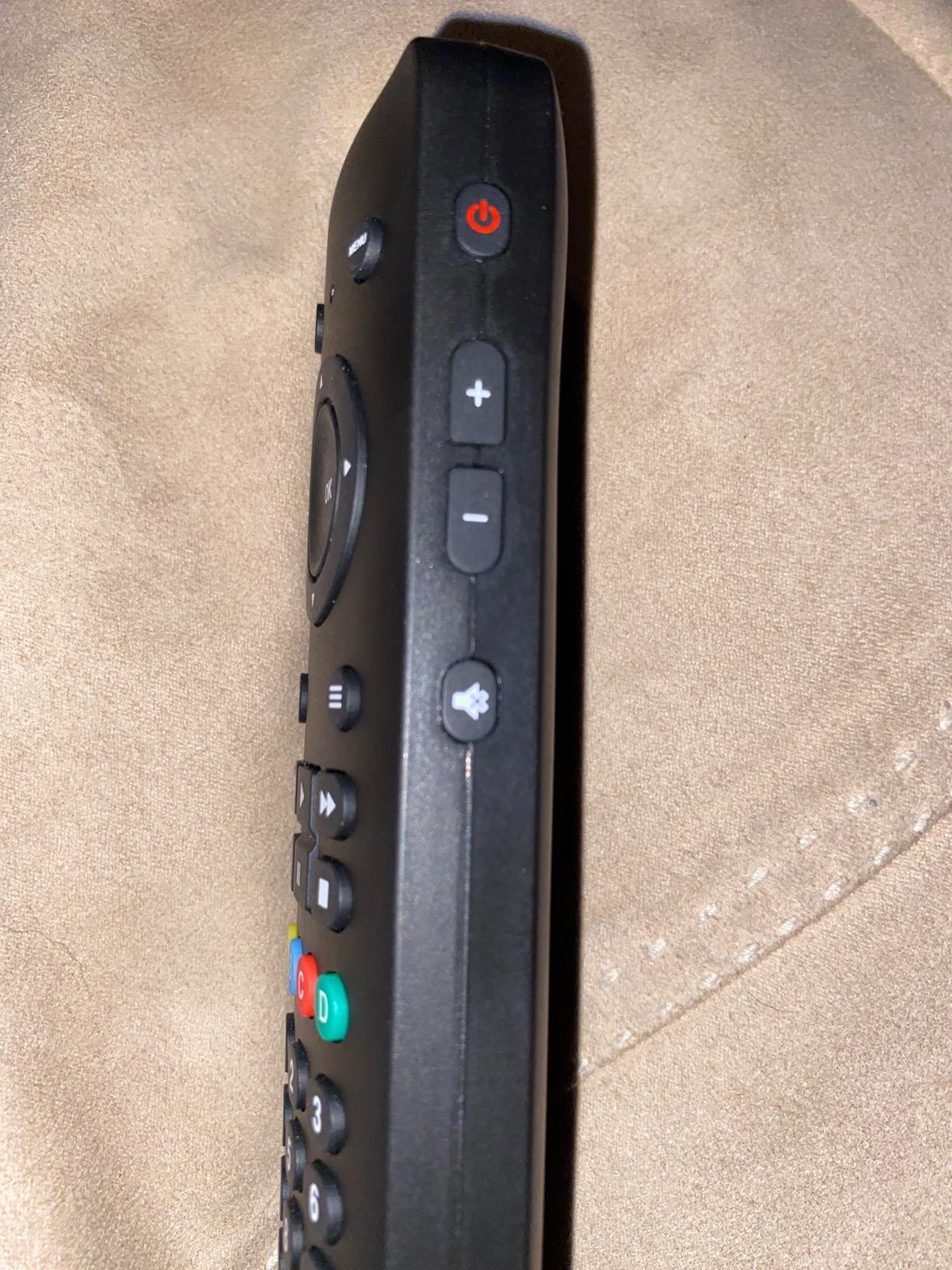 Philips Universal Companion Remote Control for Samsung, Vizio, LG, Sony, Roku, Apple TV, RCA, Panasonic, Smart TVs, Streaming Players, Blu-ray, DVD, 4 Device, Flip & Slide Roku, Black, SRP2024R/27 customer photo 1