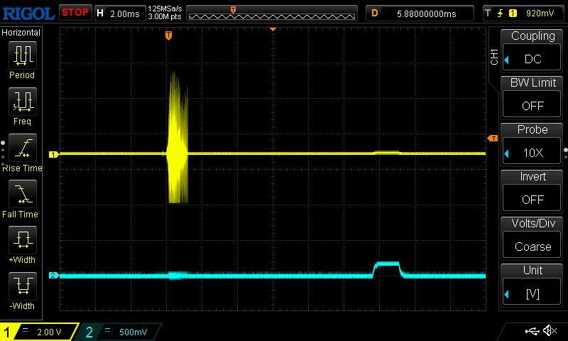 Rigol DS1202Z-E Digital Oscilloscope 200Mhz Bandwidth,2 Channels,1GSa/s Sampling Rate,24Mpts Memory Depth customer photo 2