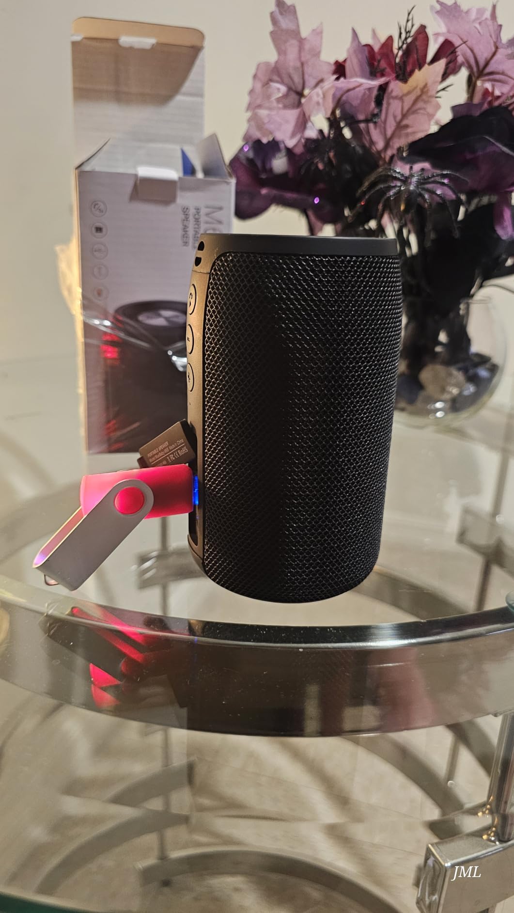 MusiBaby M68 Portable Bluetooth Speaker - Wireless Waterproof Sound for Home and Outdoor Use - Deep Bass, Dual Pairing, 24H Playtime, Compact Design (Black) customer photo 1