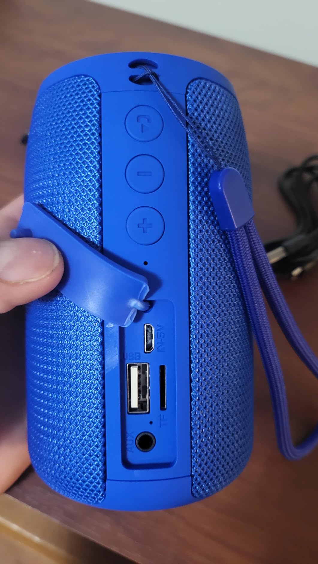 MusiBaby M68 Portable Bluetooth Speaker - Wireless Waterproof Sound for Home and Outdoor Use - Deep Bass, Dual Pairing, 24H Playtime, Compact Design (Black) customer photo 2