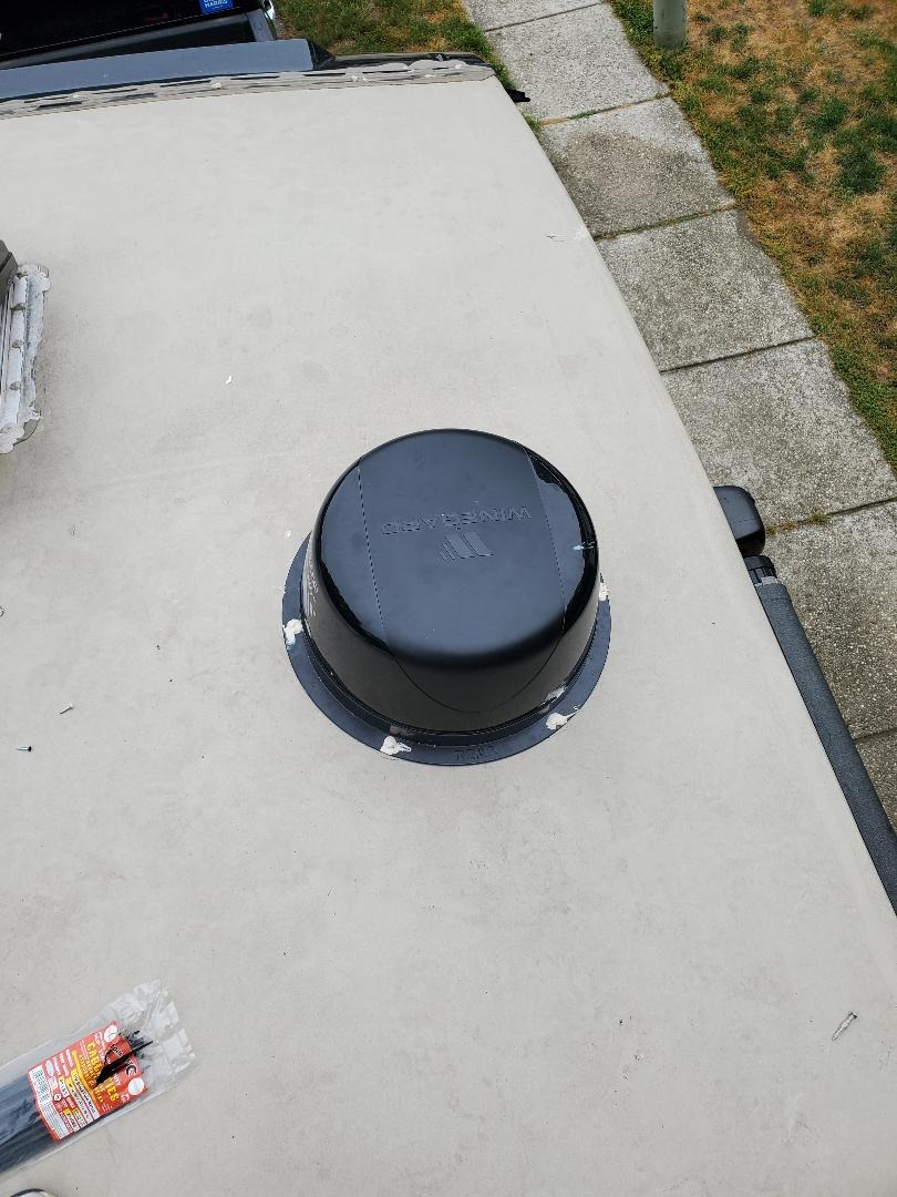 Winegard Air 360+ Amplified Omnidirectional VHF/UHF and FM RV Antenna with AR-360B customer photo 1