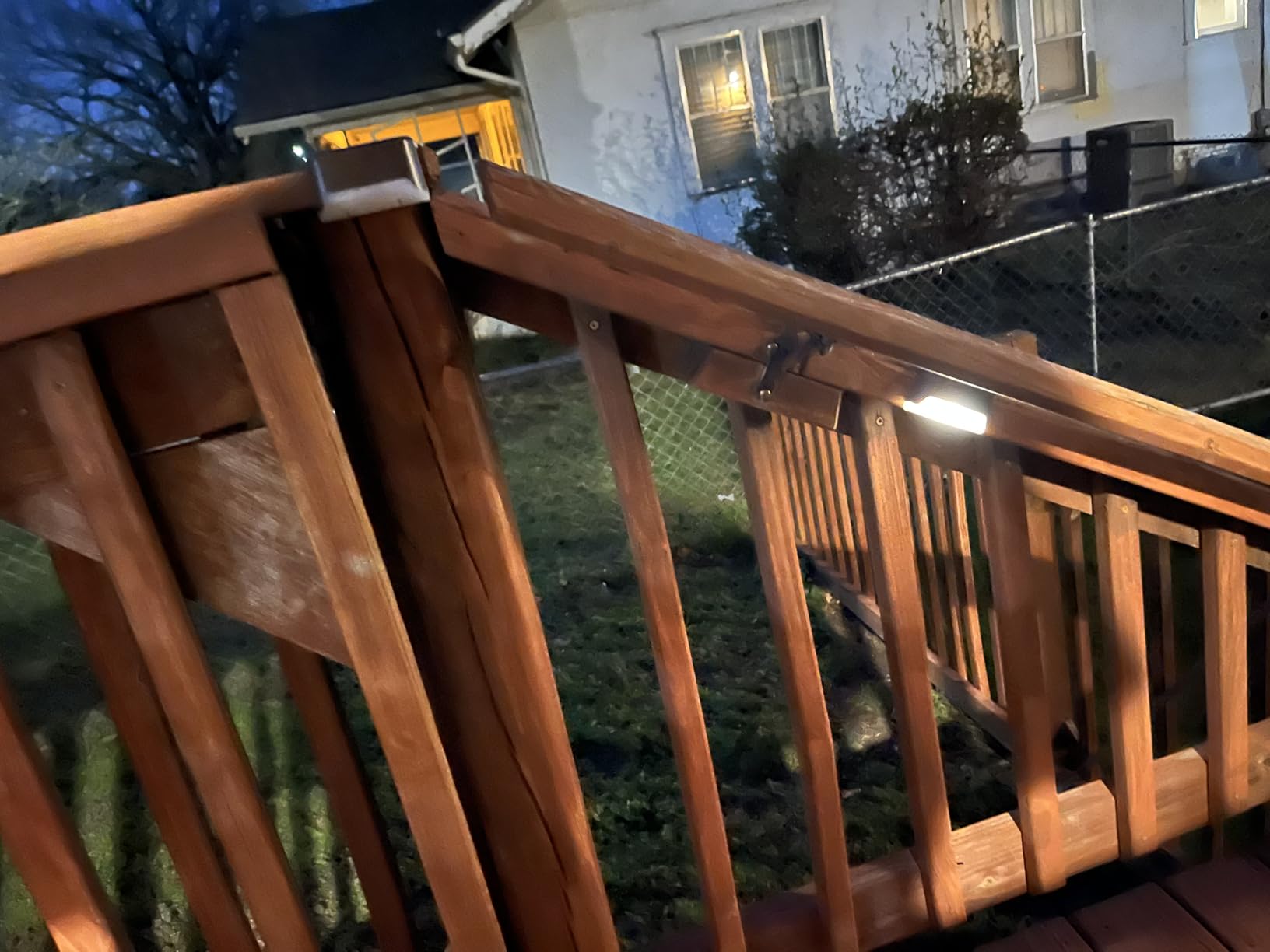 SOLPEX Solar Deck Lights Outdoor 16 Pack, Solar Step Lights Waterproof Led Solar lights for Outdoor Stairs, Step, Fence, Yard, Patio, and Pathway (Warm White) customer photo 2