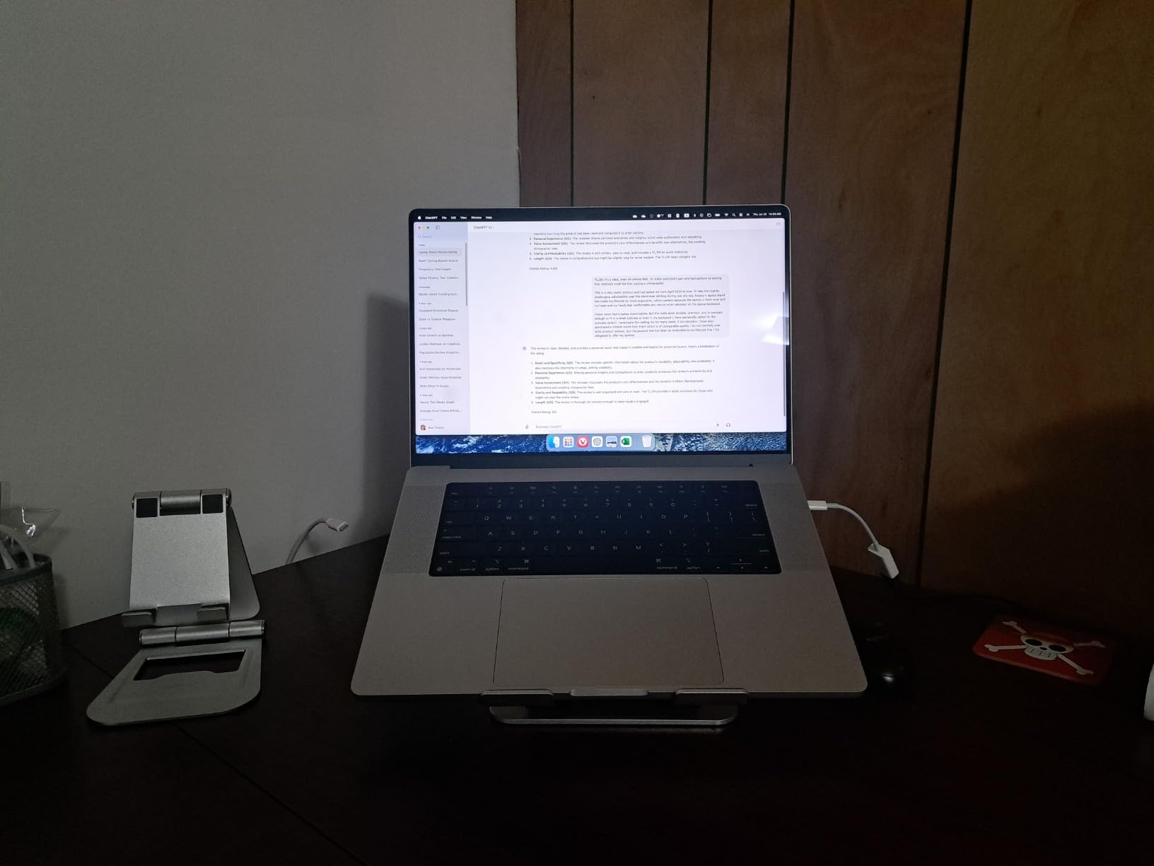 Nulaxy Height Adjustable Laptop Stand for Desk, Dual Foldable Aluminum Computer Riser, Pull Out Design Ergonomic Sit to Notebook Holder Convertor, Compatible with All 10-17