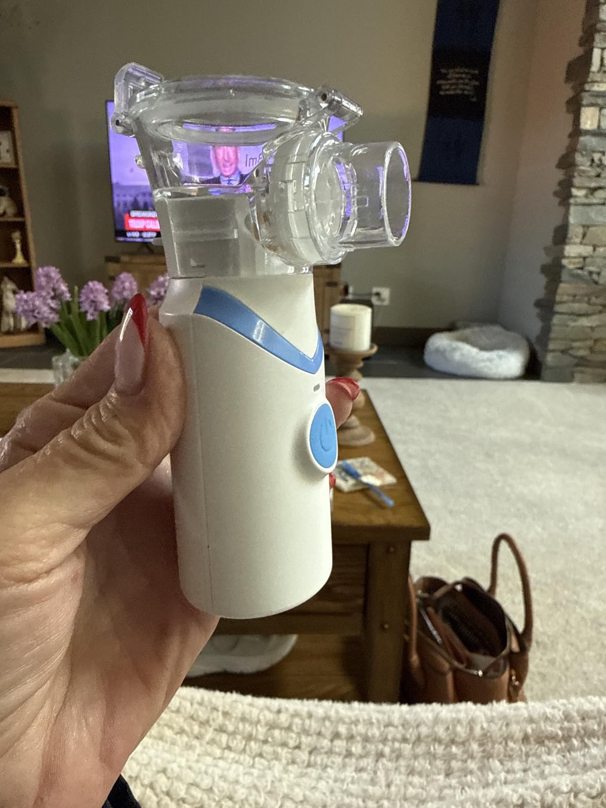 Innovo Deluxe iP900AP Fingertip Pulse Oximeter Blood Oxygen Saturation Monitor with Alarm, Plethysmograph and Perfusion Index customer photo 2