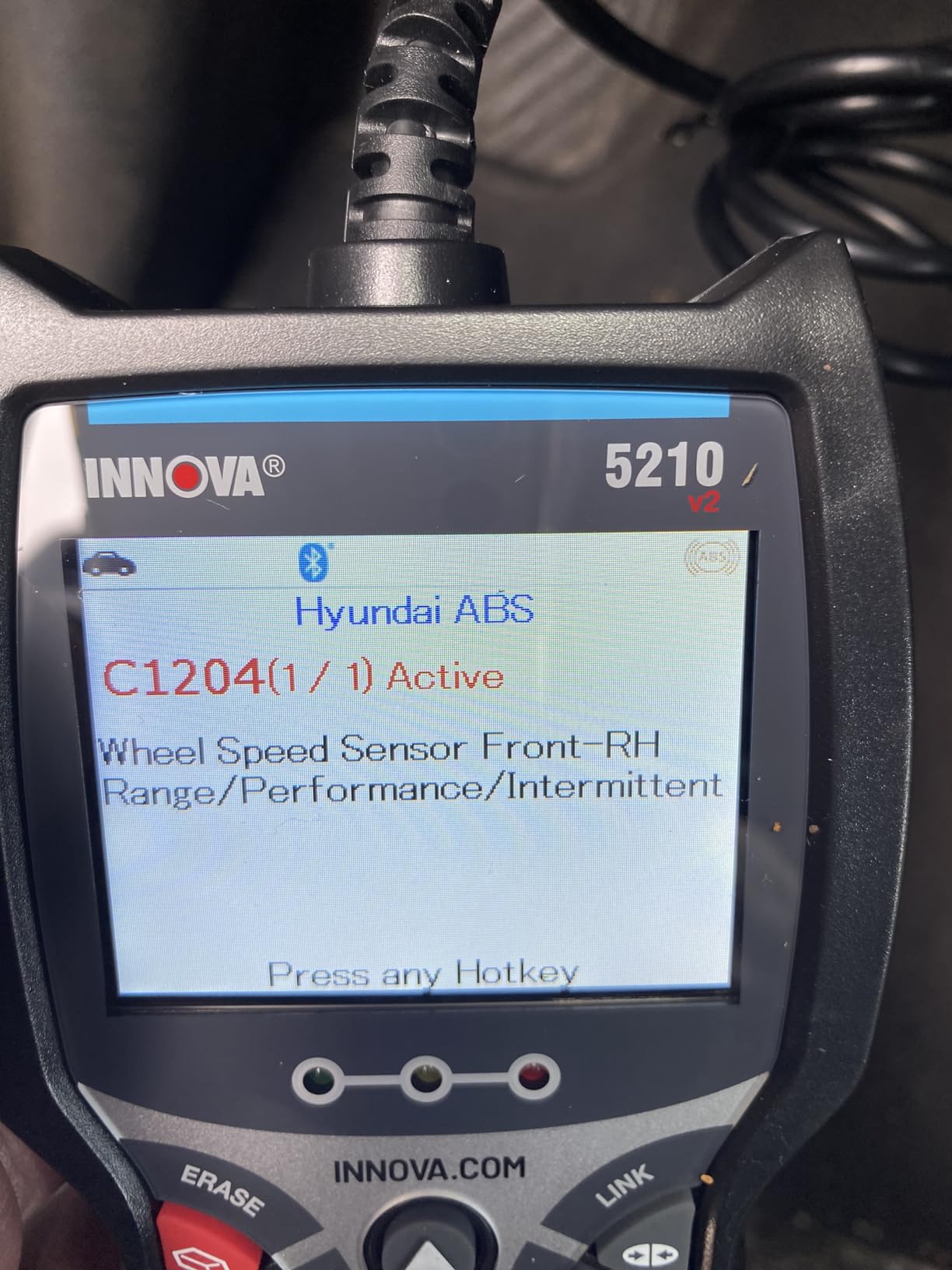 Innova 5210 OBD2 Scanner & Engine Code Reader, Battery Tester, Live Data, Oil Reset, Car Diagnostic Tool for Most Vehicles, Bluetooth Compatible with America's Top Car Repair App customer photo 2