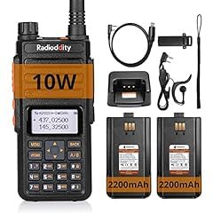 Radioddity GA-510 10-Watt Ham Radio Handheld, Dual Band High Power Long Range Two Way Radio with Two 2200mAh Batteries & CH340 Programming Cable, Chirp Compatible customer photo 2