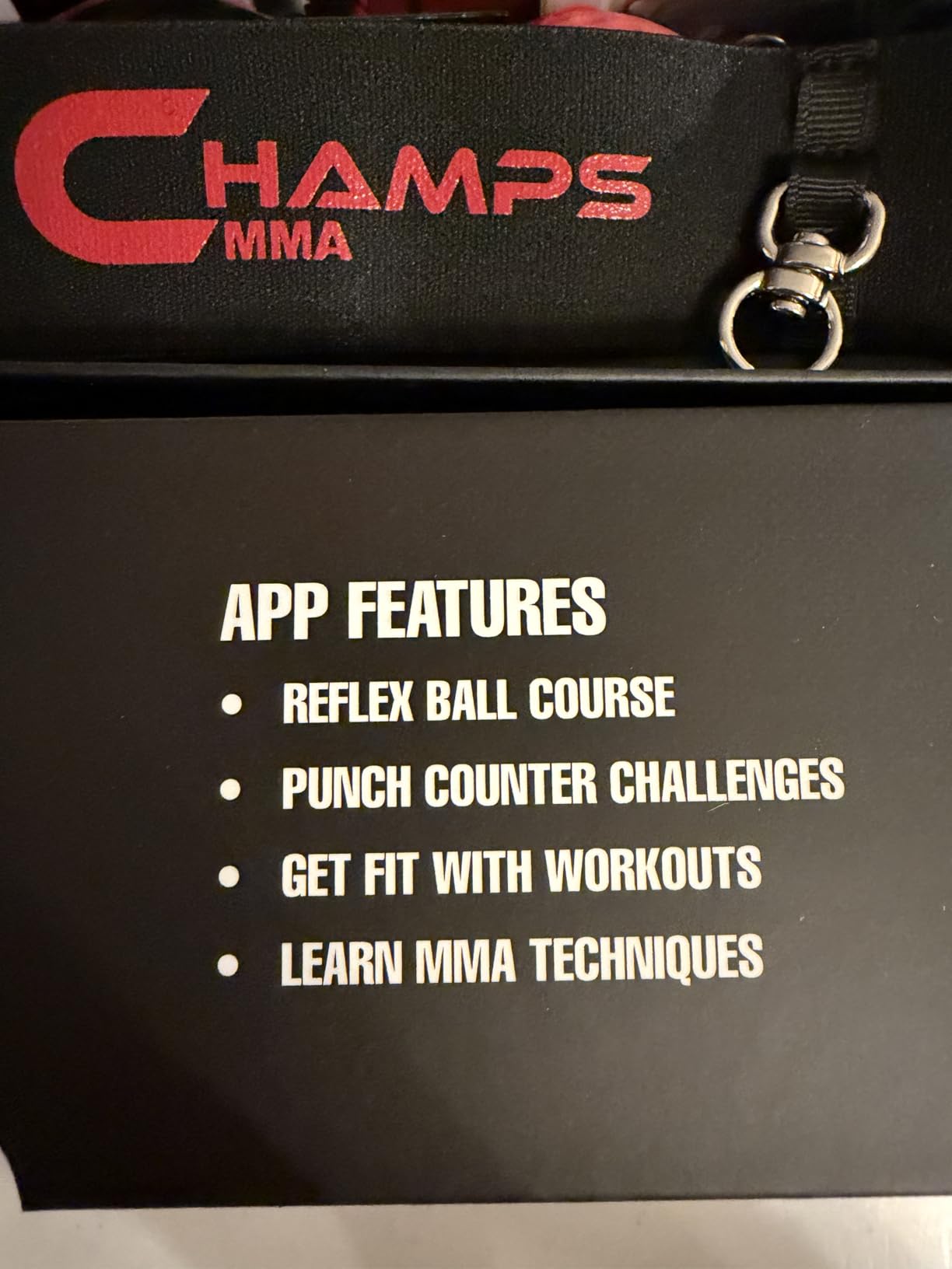 Champs MMA Boxing Reflex Ball Set with Punch Counter App | 4 Balls with Varying Weights, Headband & 4 Spare Strings to Improve Speed, Hand Eye Coordination Training | Boxing Equipment, MMA Gear Gift customer photo 2