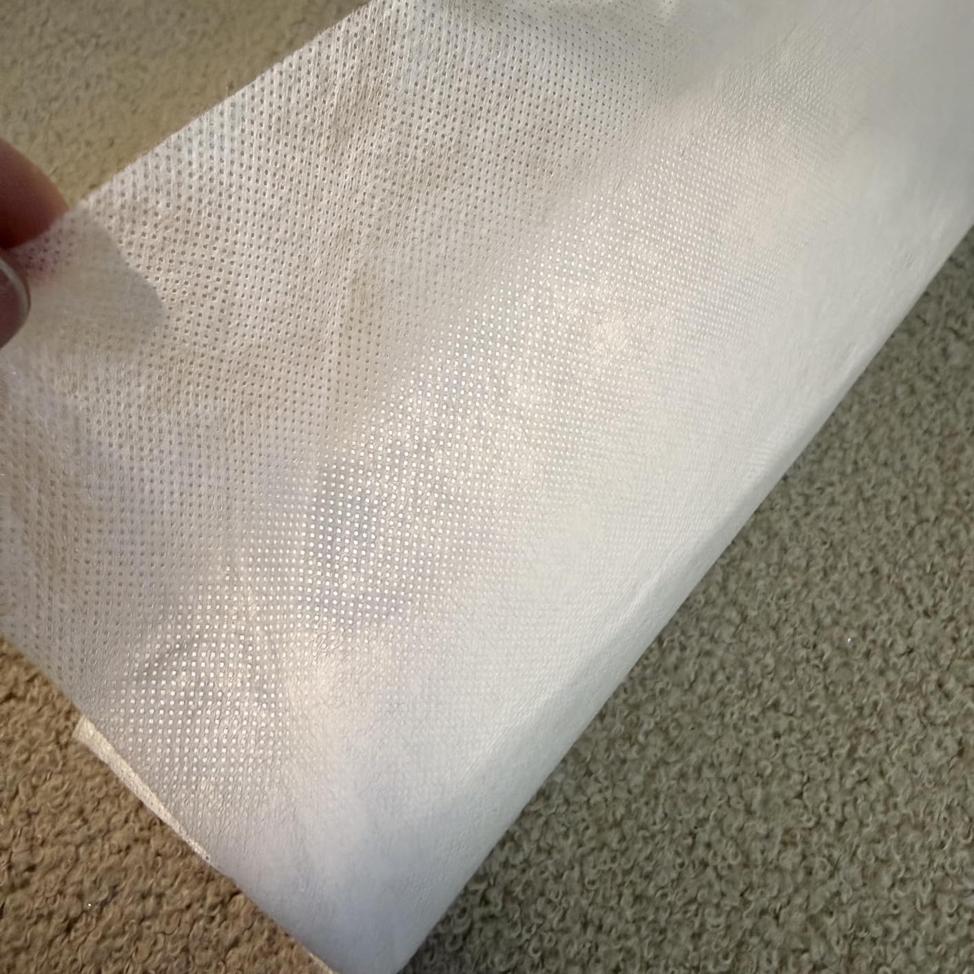 New brothread Wash Away - Water Soluble Machine Embroidery Stabilizer Backing & Topping 12