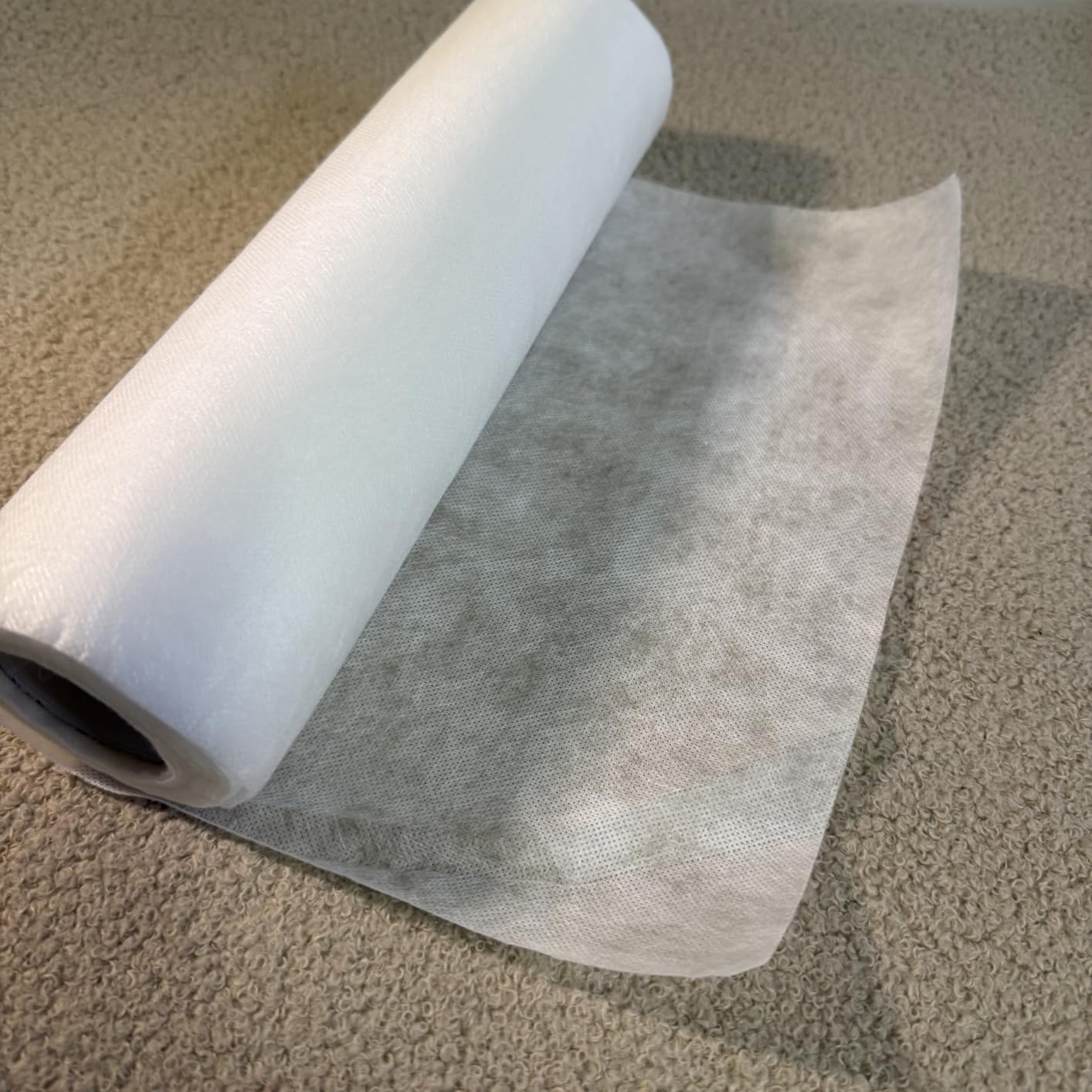 New brothread Wash Away - Water Soluble Machine Embroidery Stabilizer Backing & Topping 12