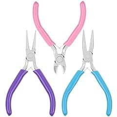 Shynek 3pcs Jewelry Making Plier Tools with Needle/Chain/Round Nose Pliers and Wire Cutter for Jewelry Repair, Wire Wrapping, Crafts, Jewelry Making Supplies customer photo 2