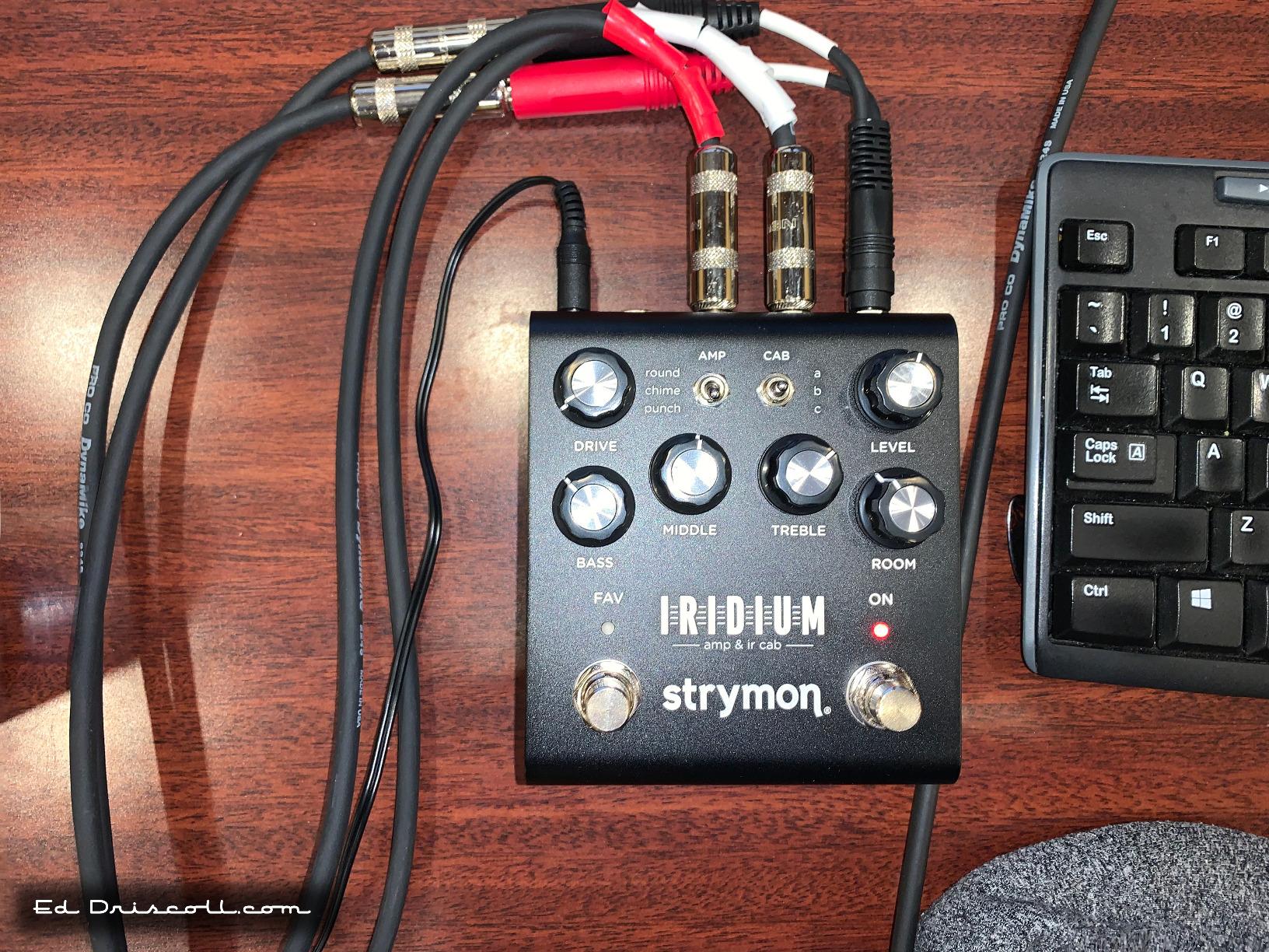 Strymon Iridium Amp & IR Cab Pedal customer photo 1
