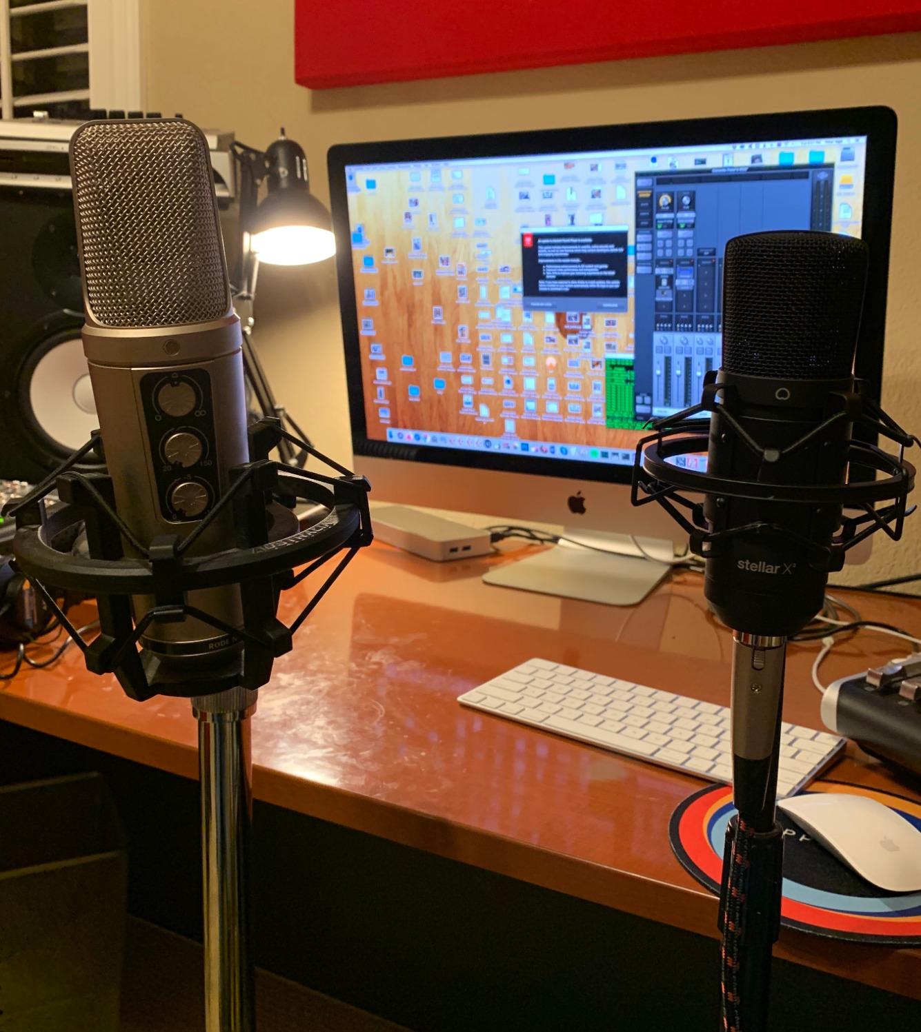 TZ Stellar X2 Large Diaphragm Cardioid Condenser XLR Microphone customer photo 2