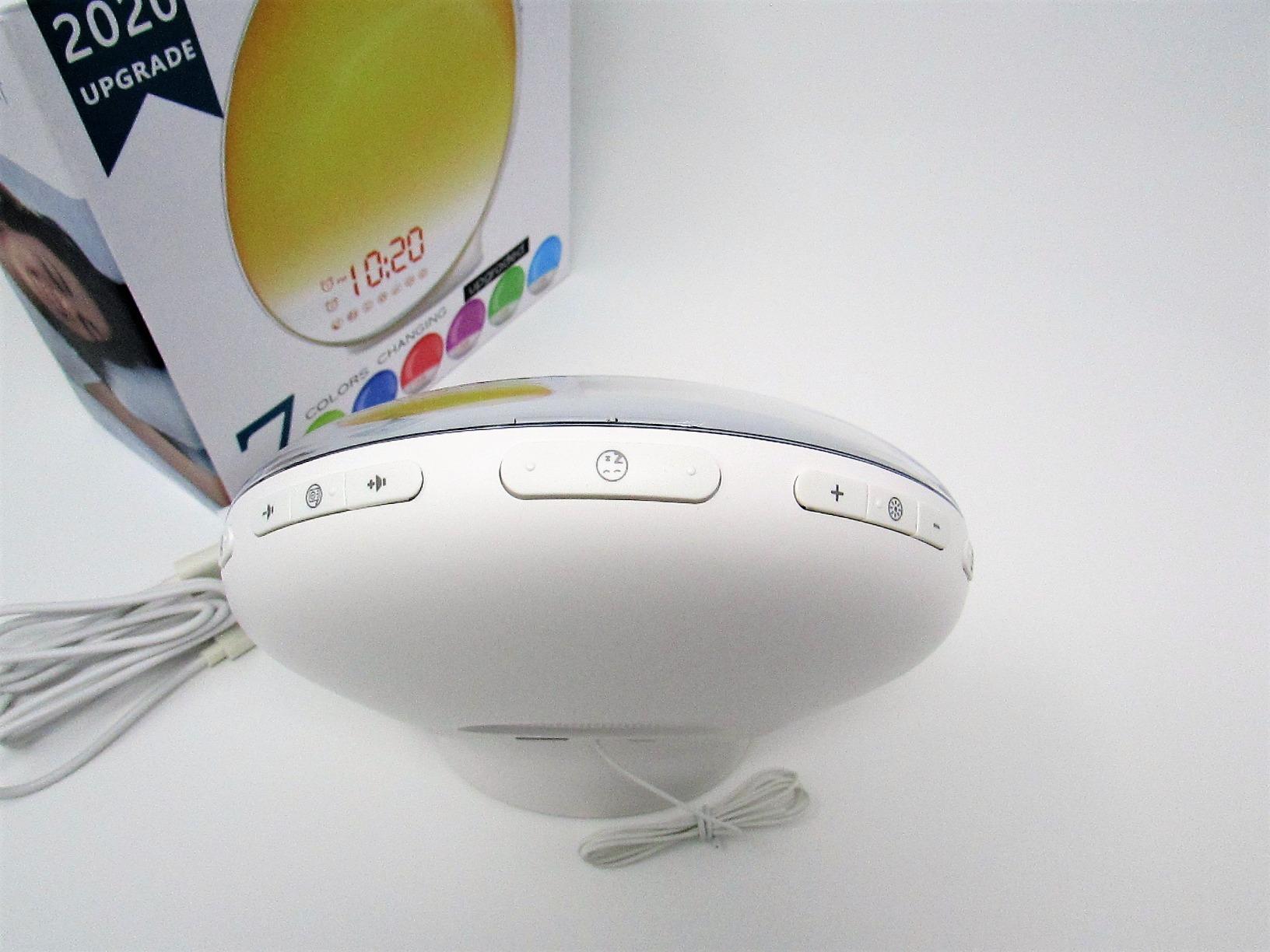 Wake Up Light Sunrise Alarm Clock for Kids, Heavy Sleepers, Bedroom, with Sunrise Simulation, Sleep Aid, Dual Alarms, FM Radio, Snooze, Nightlight, Daylight, 7 Colors, 7 Natural Sounds, Ideal for Gift customer photo 2