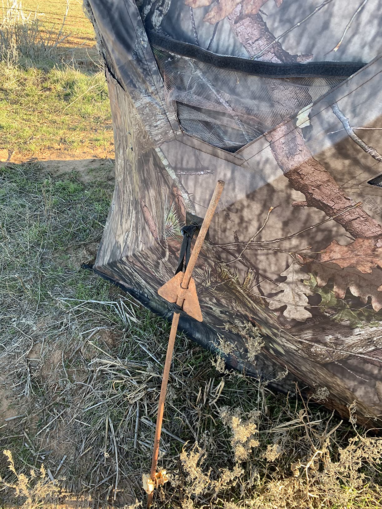 Ameristep Care Taker Ground Blind, Mossy Oak Break Up Country, Model: None customer photo 1