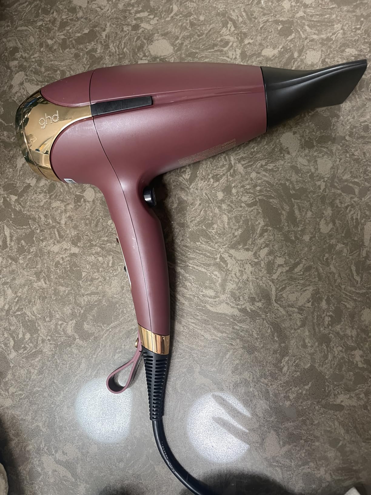 GHD Helios Hair Dryer - 1875w Professional Blow Dryer, Longer Life + Brushless Motor Lightweight Hair Dryer for Salon-Worthy Blowout customer photo 1
