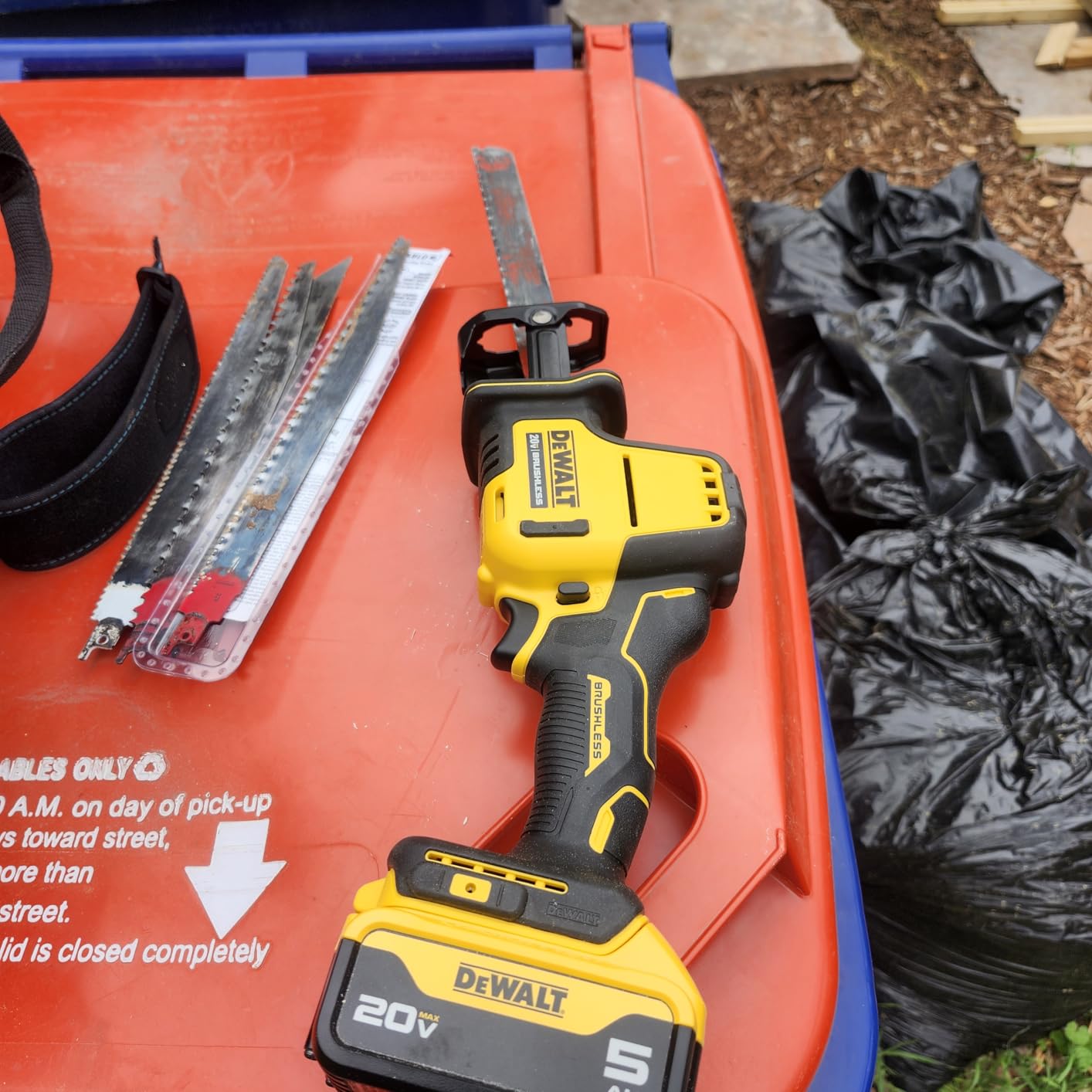 DEWALT ATOMIC 20V MAX* Reciprocating Saw, One-Handed, Cordless, Tool Only (DCS369B) customer photo 1