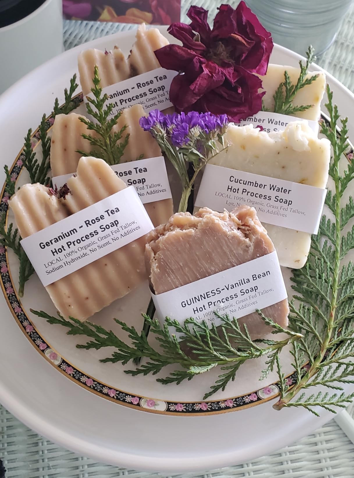 Walfos Silicone Soap Molds Set of 3, 6 Cavities Rectangle Silicone Soap Molds for Homemade Craft Soap Mold, Cake,Chocolate & Ice Cube Tray(Blue & Purple & Pink) customer photo 2