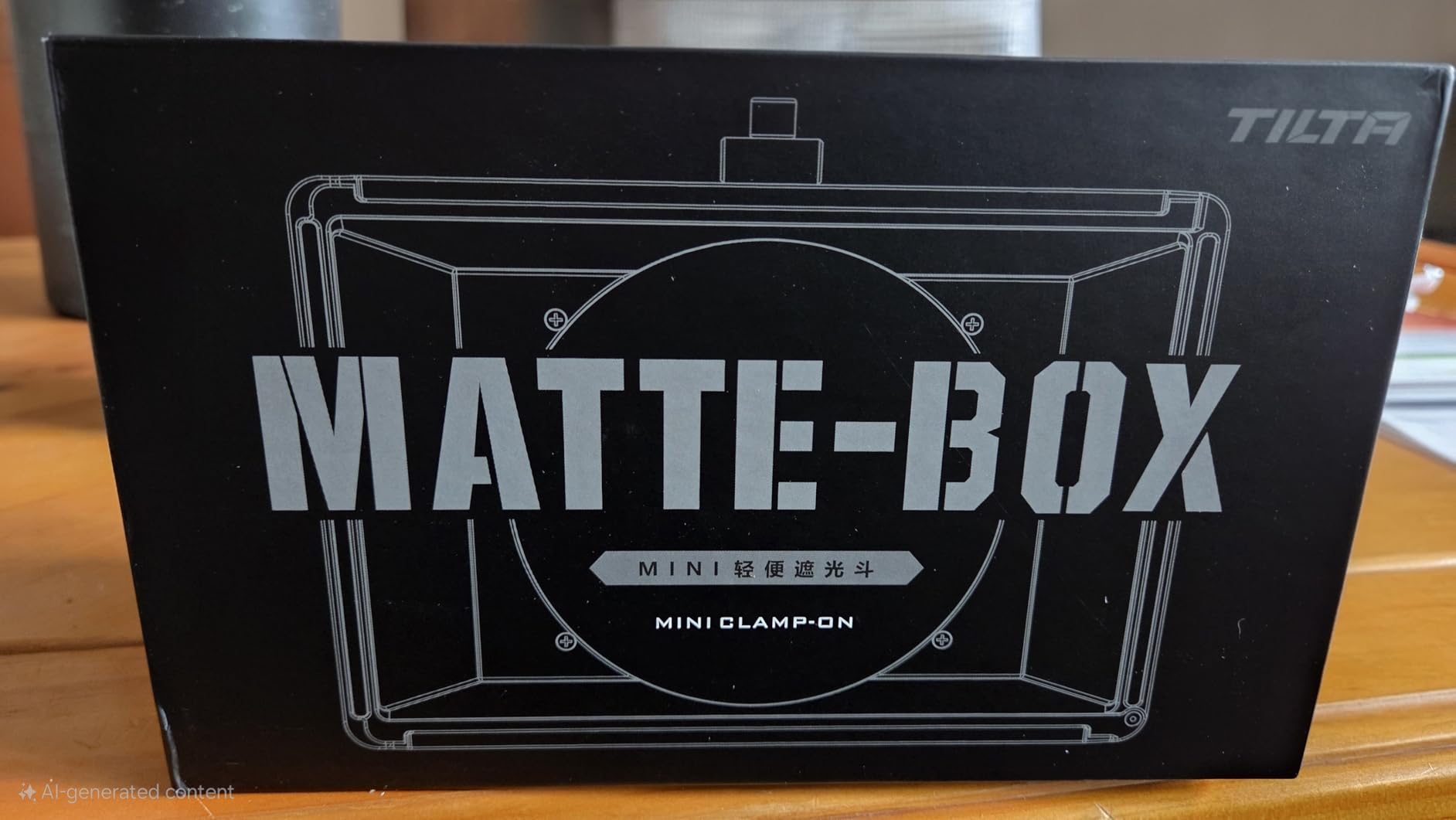 Tilta Mini Matte Box | 15mm Rod Adapter & 4 Lens Adapters | Lightweight | Filter Support | Top Flag | Dual Cold Shoe Mount | Designed for Mirrorless, DSLR | MB-T15 customer photo 1