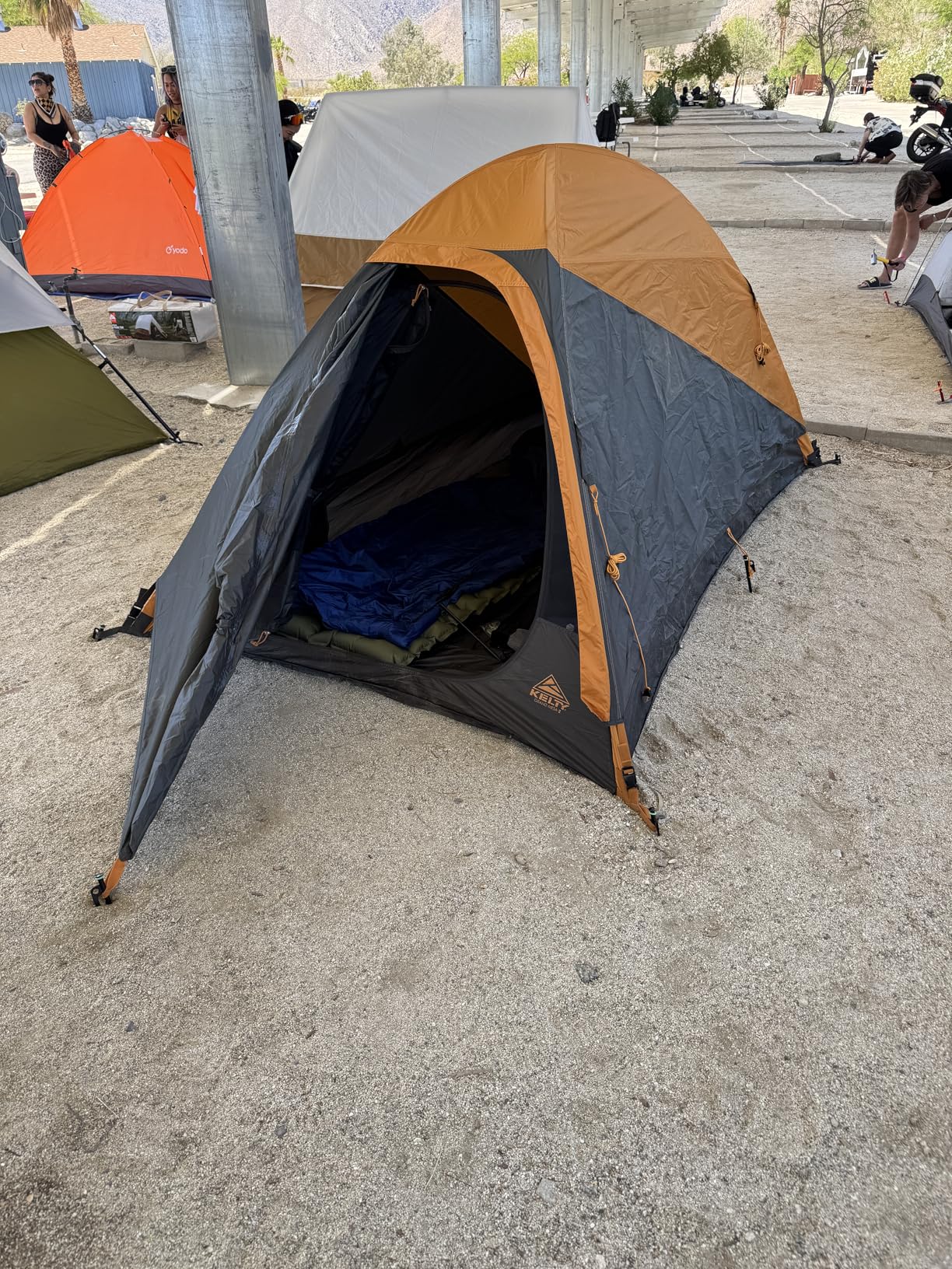 Kelty Grand Mesa 2P or 4P Backpacking Tent - 3 Season Camping, Thru Hiking Shelter, Aluminum Pole Frame, Single Door + Vestibule, 2024 Model customer photo 1