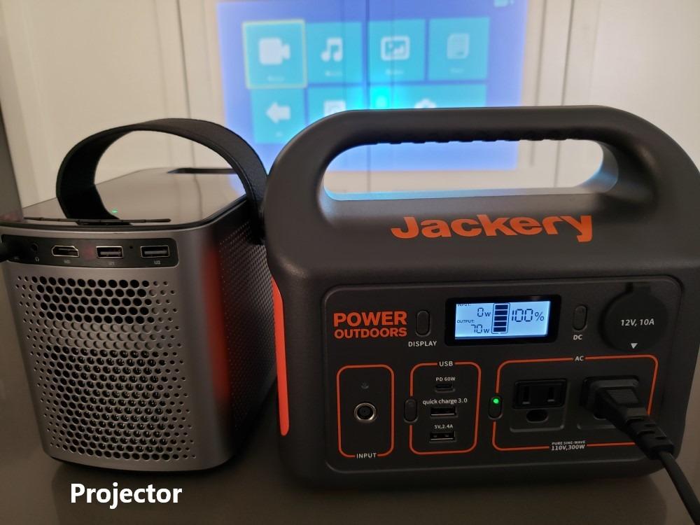 Jackery Portable Power Station Explorer 300, 293Wh Backup Lithium Battery, Solar Generator for Outdoors Camping Travel Hunting Blackout (Solar Panel Optional) customer photo 1