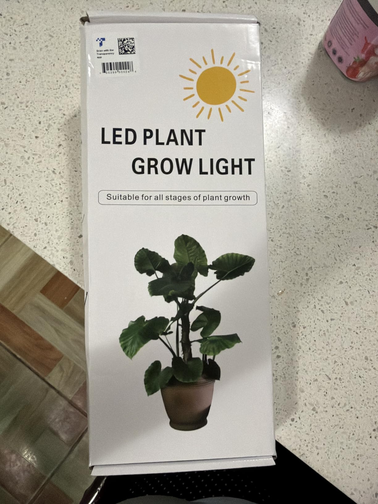 Grow Light for Indoor Plants - Upgraded Version 80 LED Lamps with Full Spectrum & Red Blue Spectrum, 3/9/12H Timer, 10 Dimmable Level, Adjustable Gooseneck,3 Switch Modes customer photo 1
