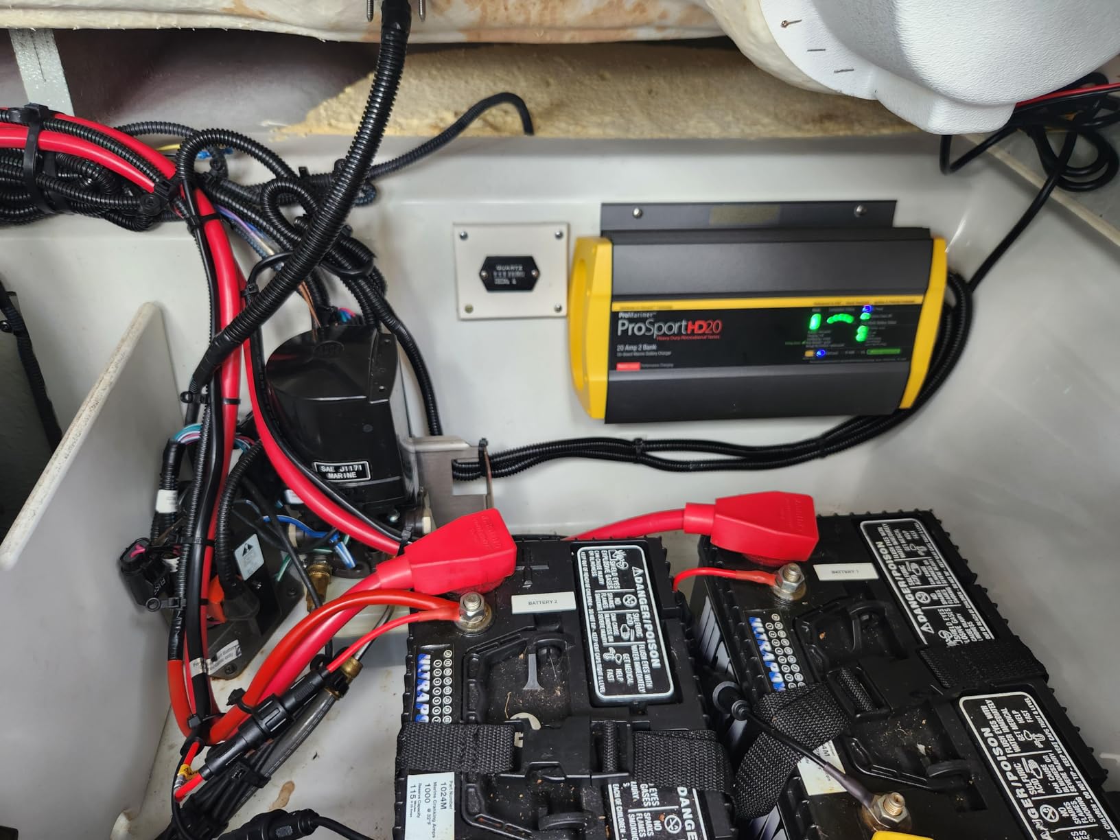 ProMariner 44008 ProSport HD Waterproof Marine Battery Charger, 8 Amp, 2 Bank customer photo 1