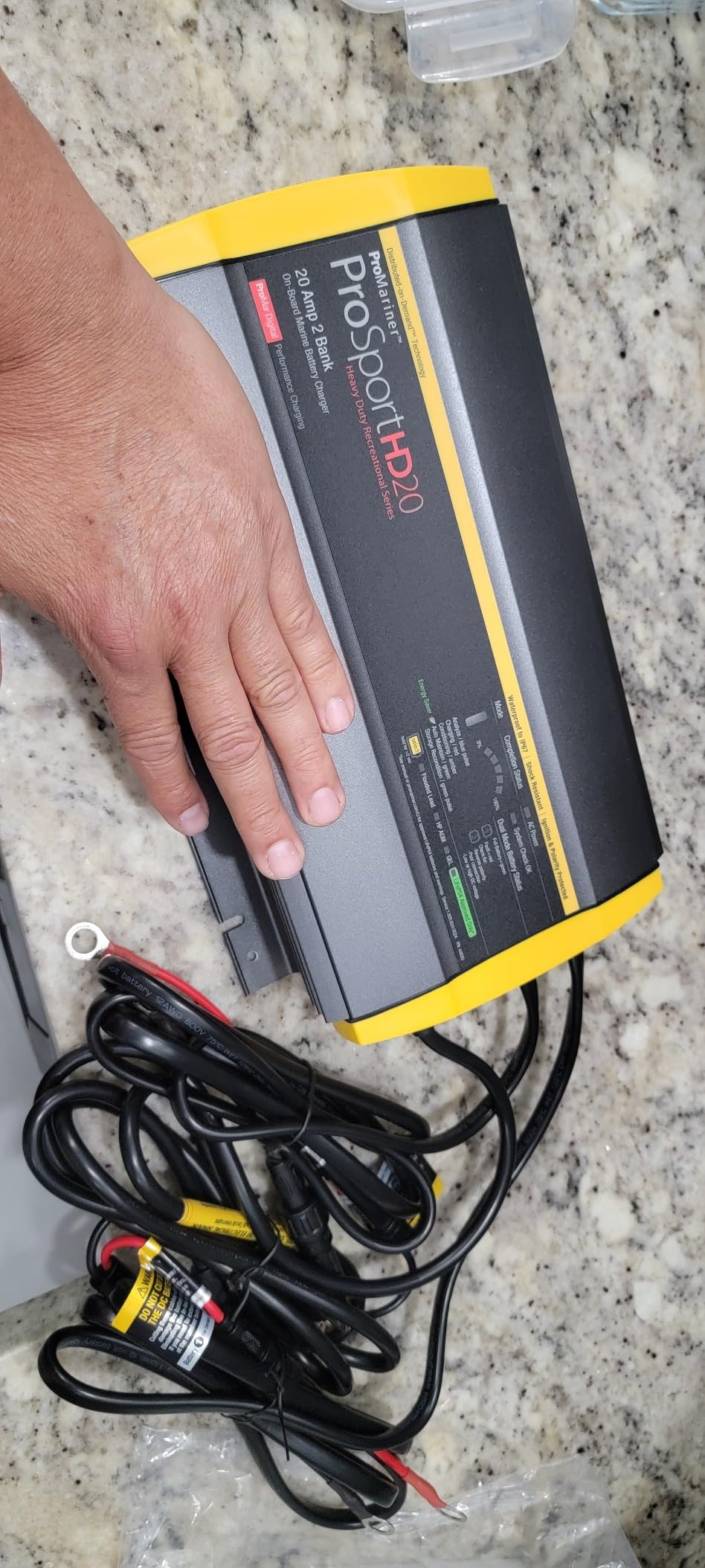 ProMariner 44008 ProSport HD Waterproof Marine Battery Charger, 8 Amp, 2 Bank customer photo 2