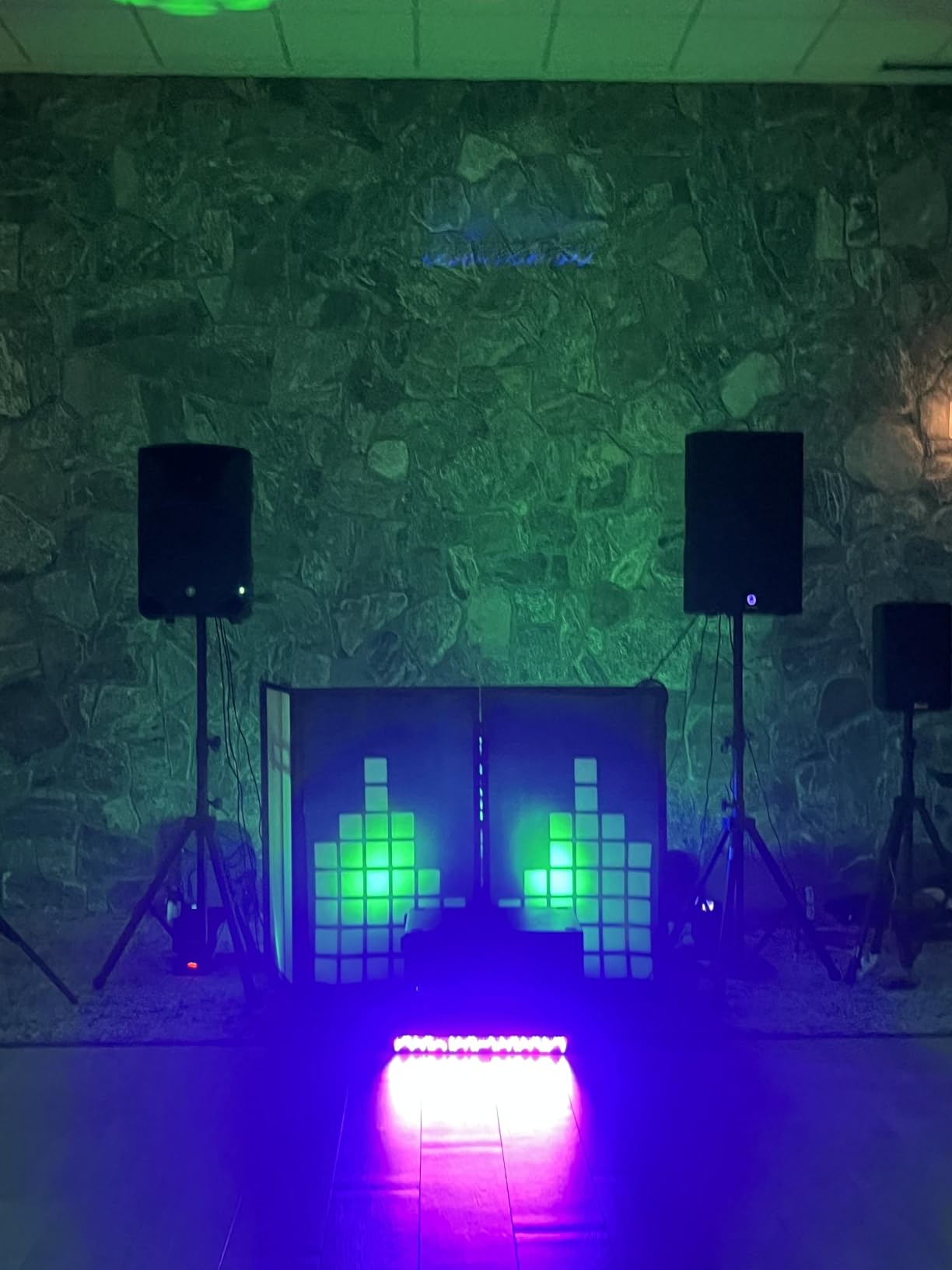 U'King Stage Lights Moving Head Lights 8 Gobos 8 Colors 11 Channels 25W Spotlights DMX 512 with Sound Activated for Wedding DJ Party Stage Lighting 2PCS customer photo 1