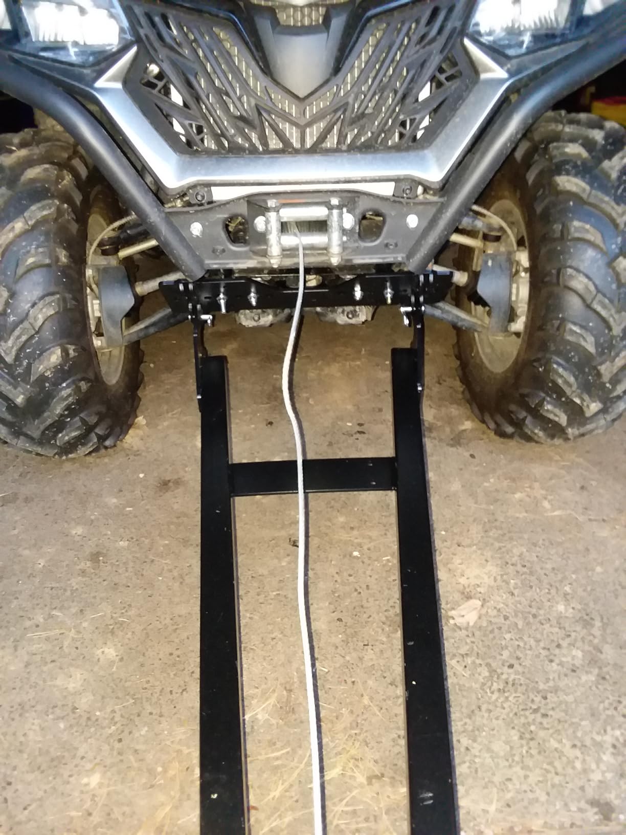 ECOTRIC ATV Snow Plow Blade Adjustable 48