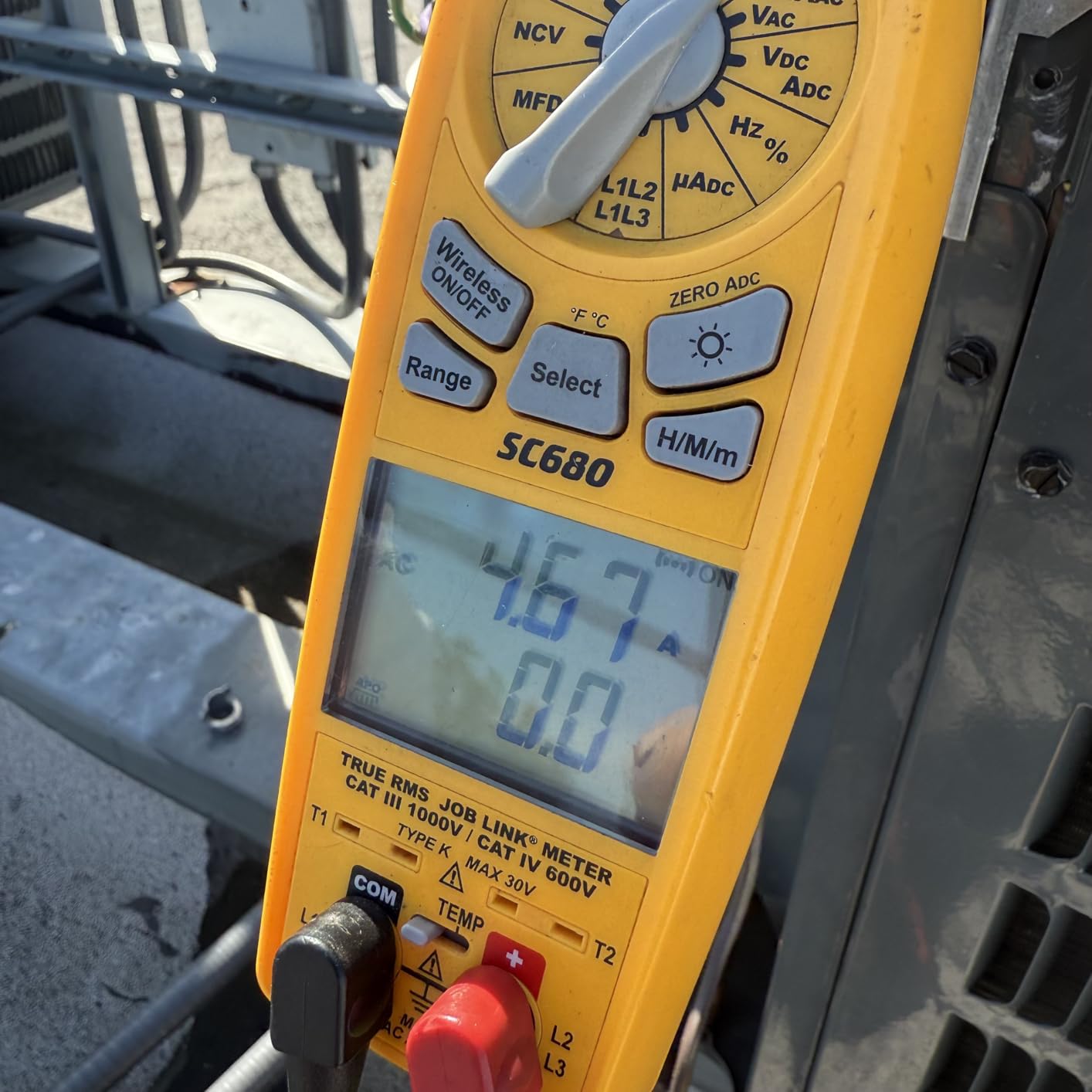 Fieldpiece SC680 Clamp Meter - Wireless Power Multitester for HVACR Professionals - AC/DC Swivel Clamp Meter with Dual Display - HVAC Tools customer photo 2