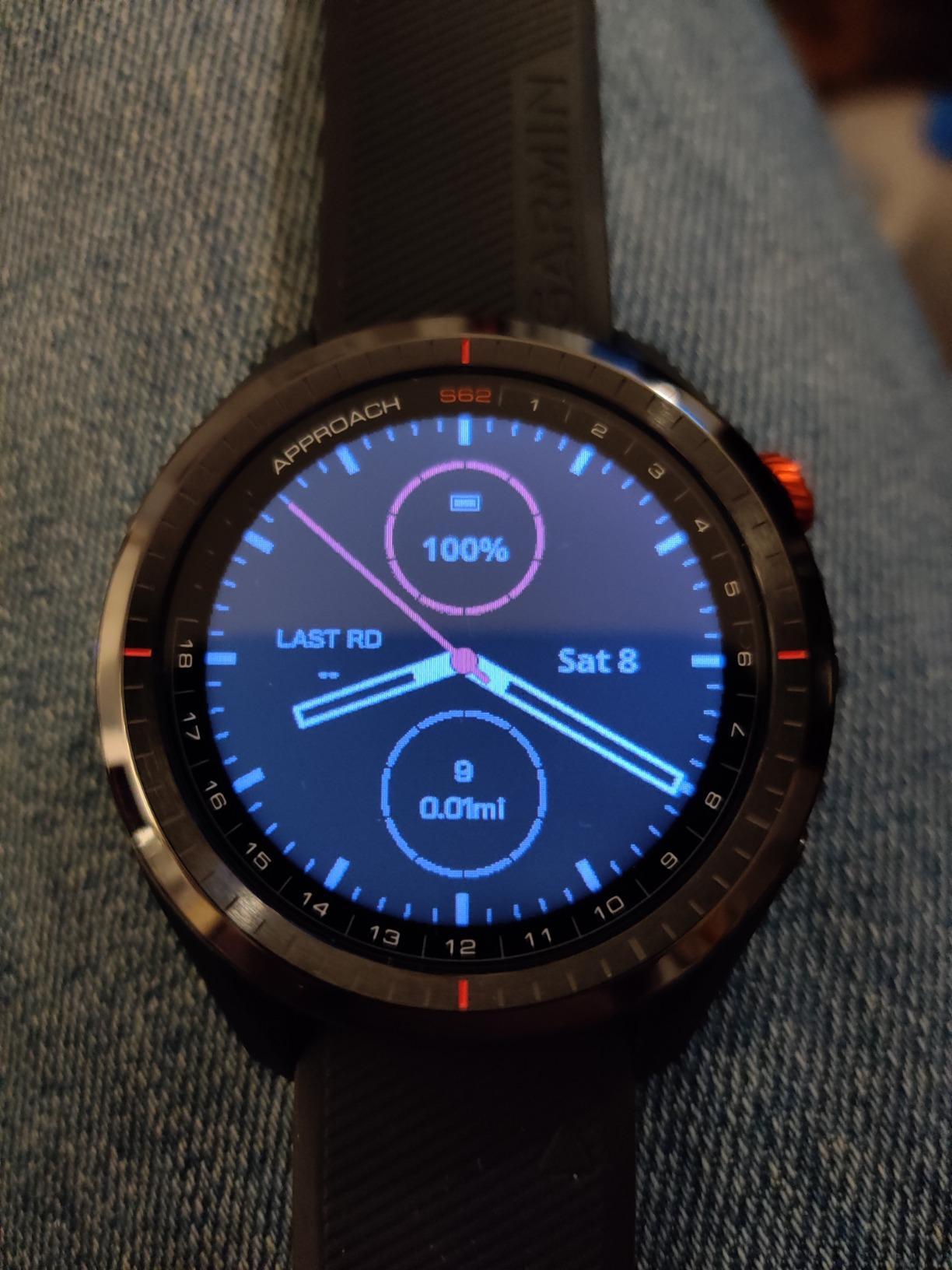 Garmin Approach S62 Premium Golf GPS Watch customer photo 1